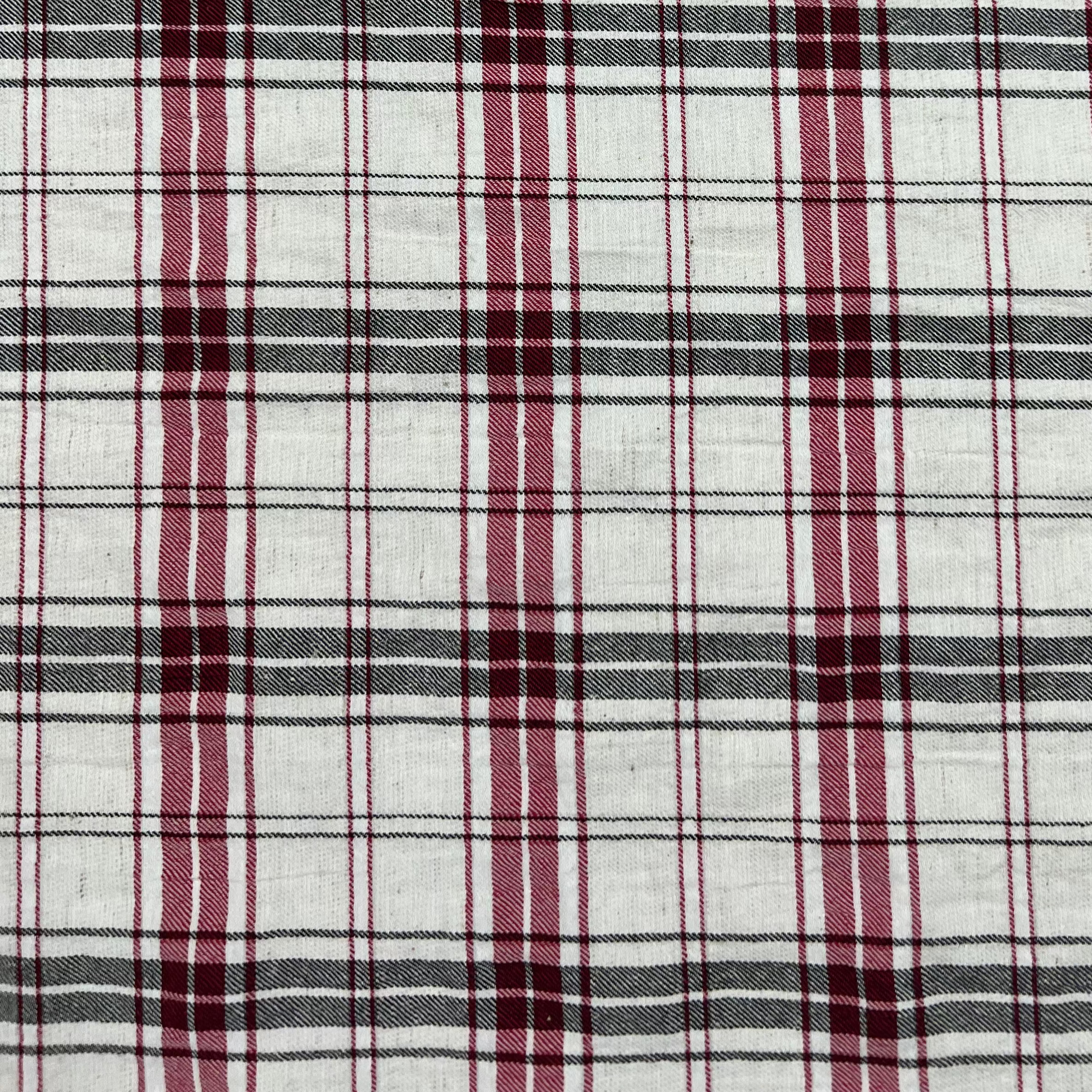 Checkered Cotton Fabric RX189