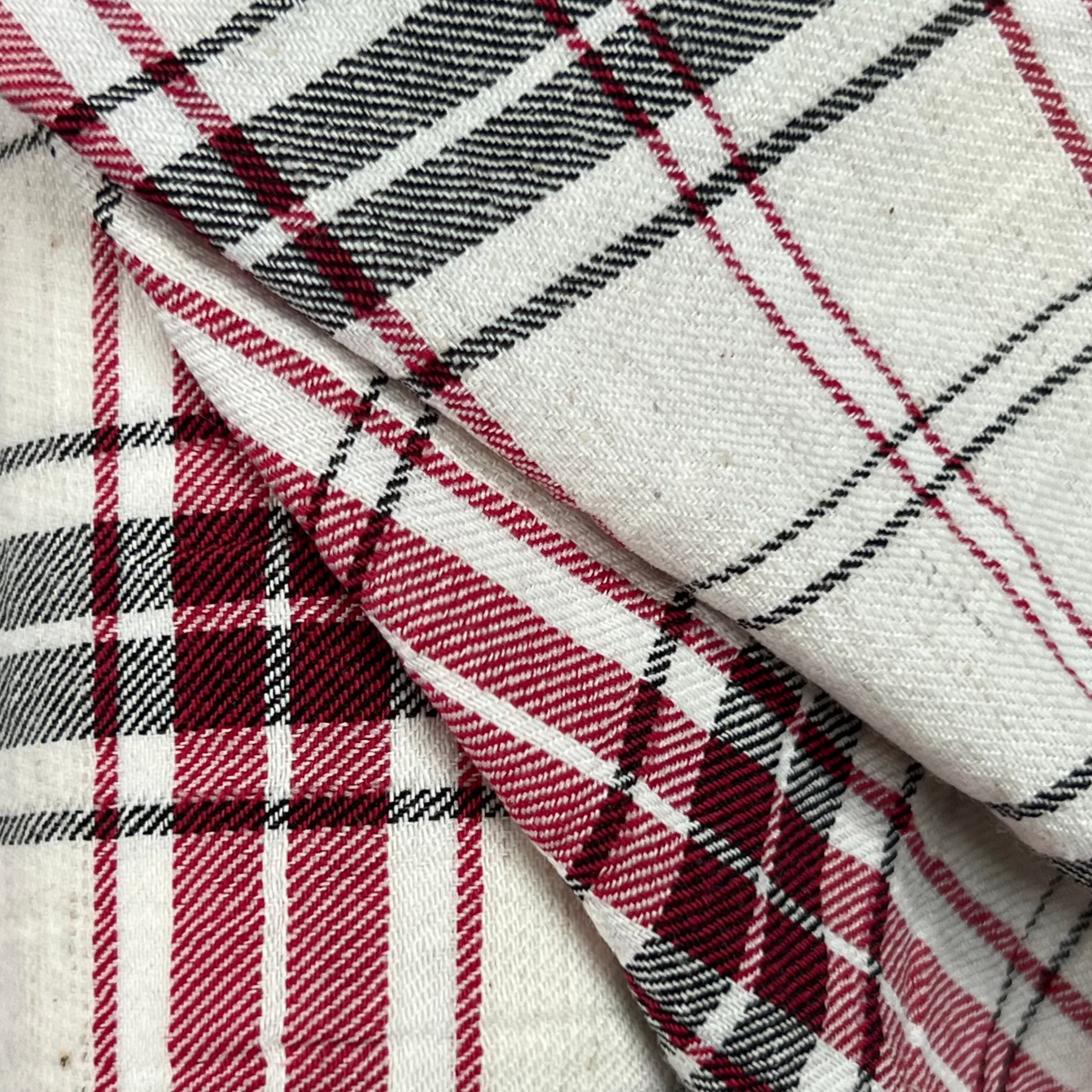 Checkered Cotton Fabric RX189