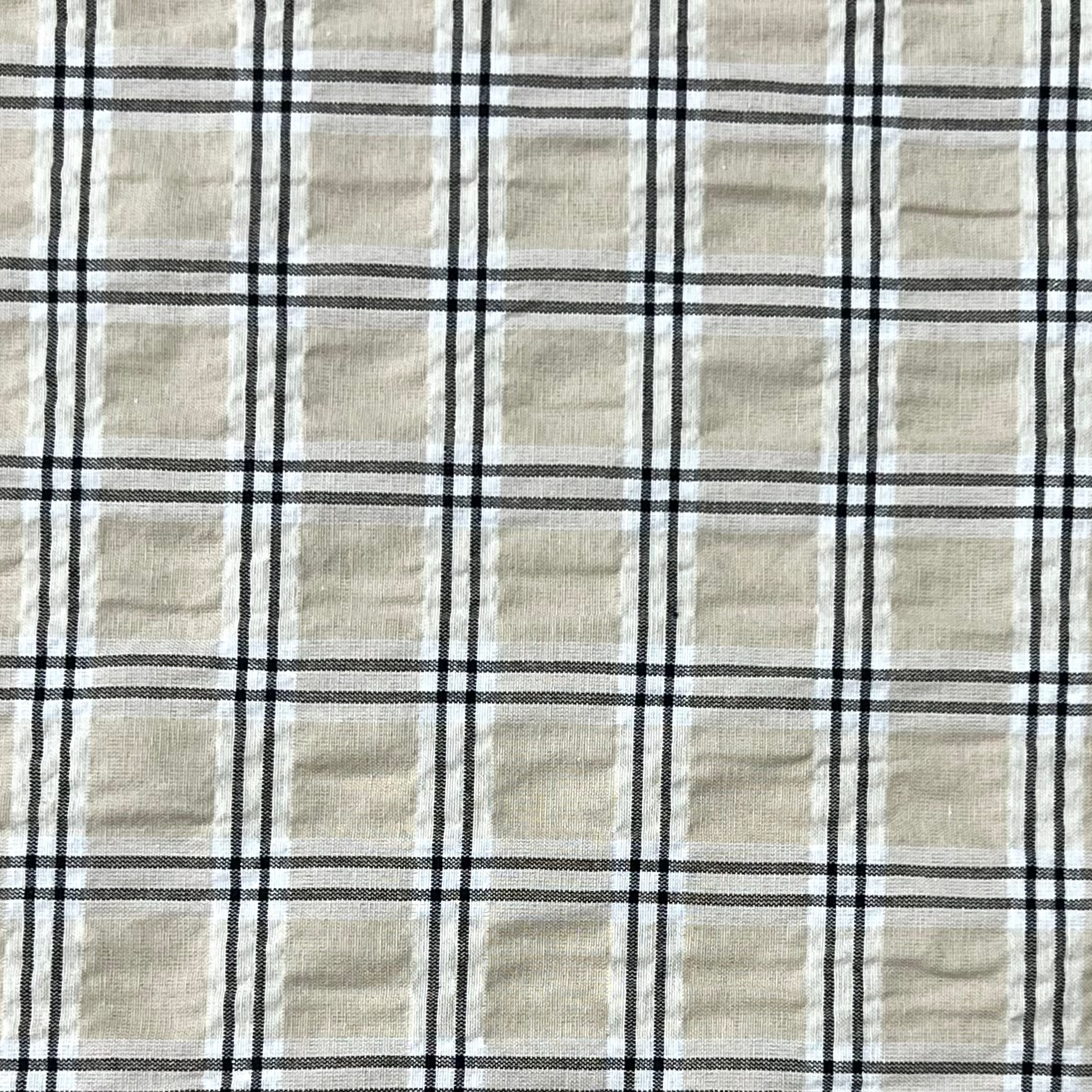 Checkered Cotton Fabric RX191
