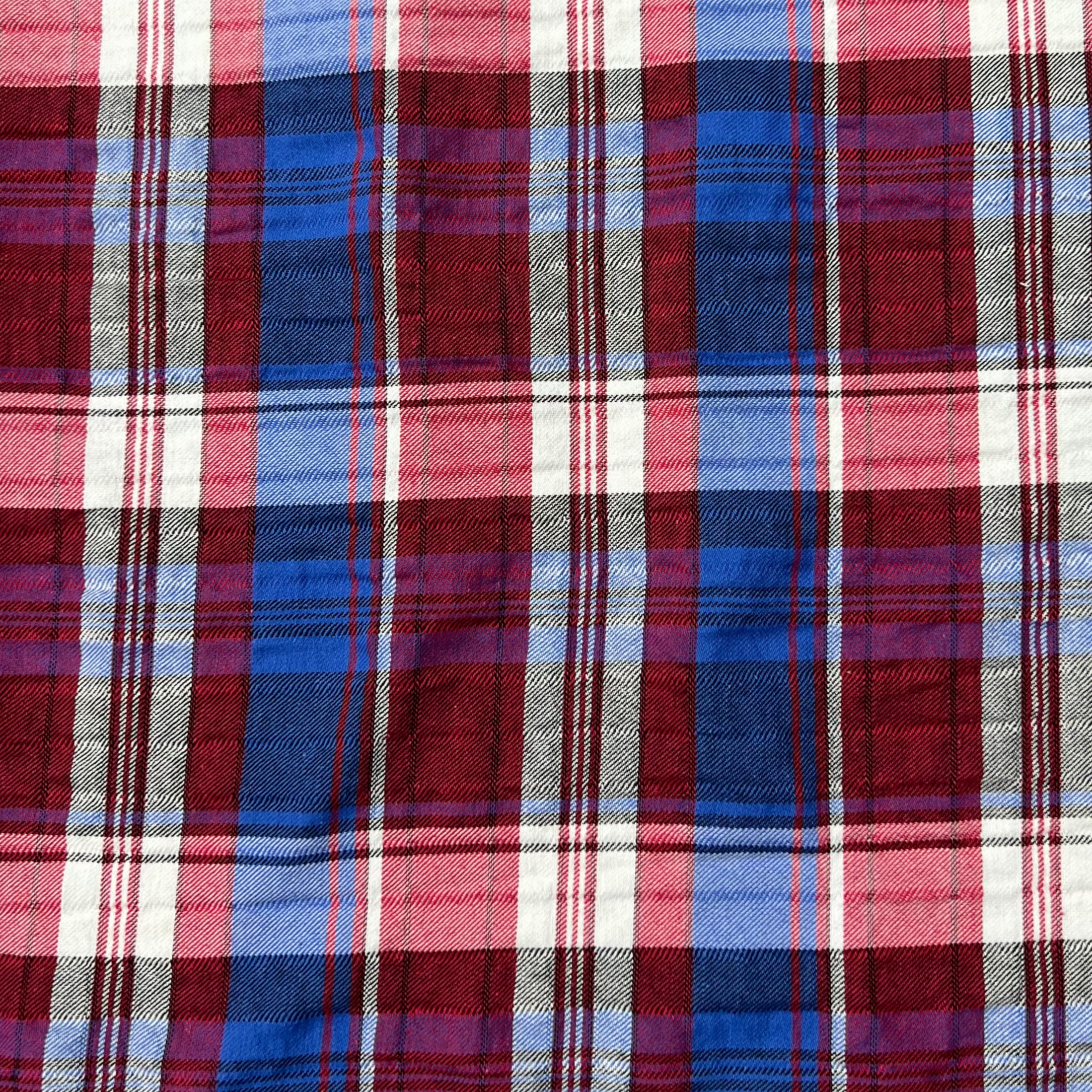 Checkered Cotton Fabric RX193