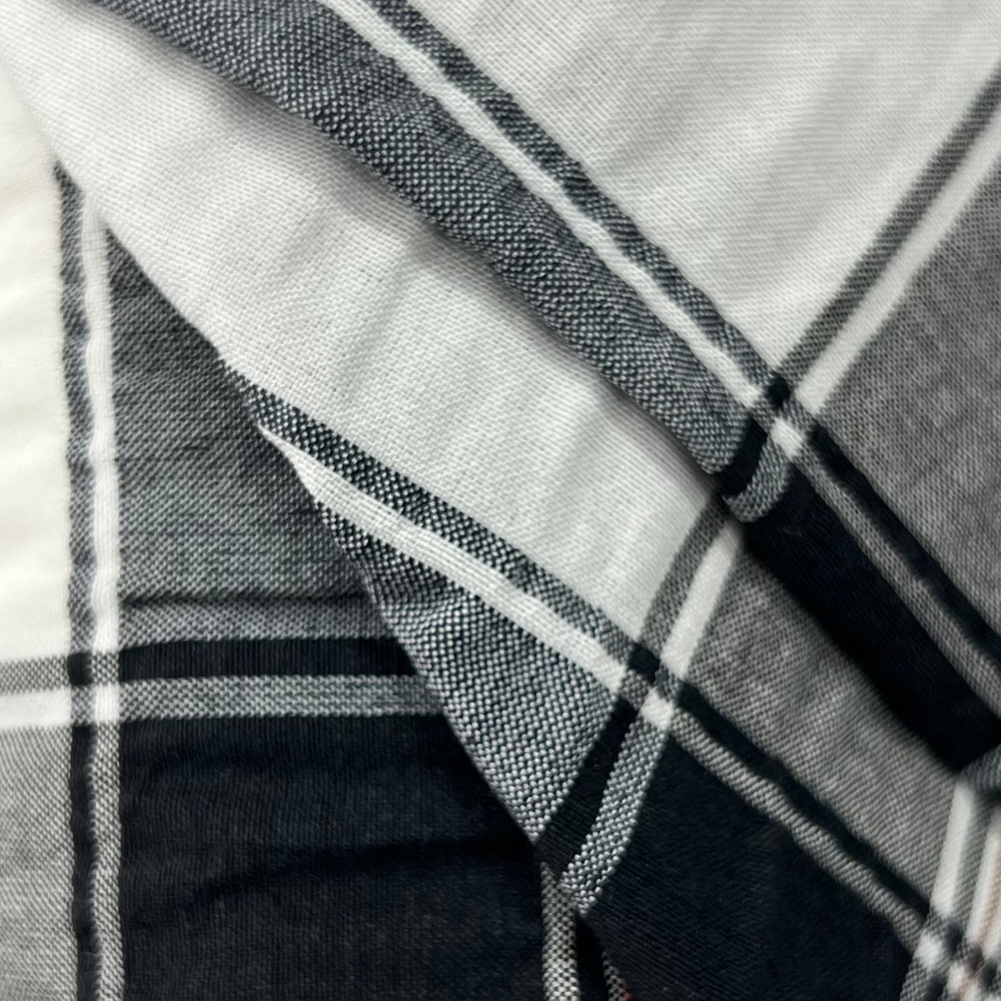 Checkered Cotton Fabric RX195