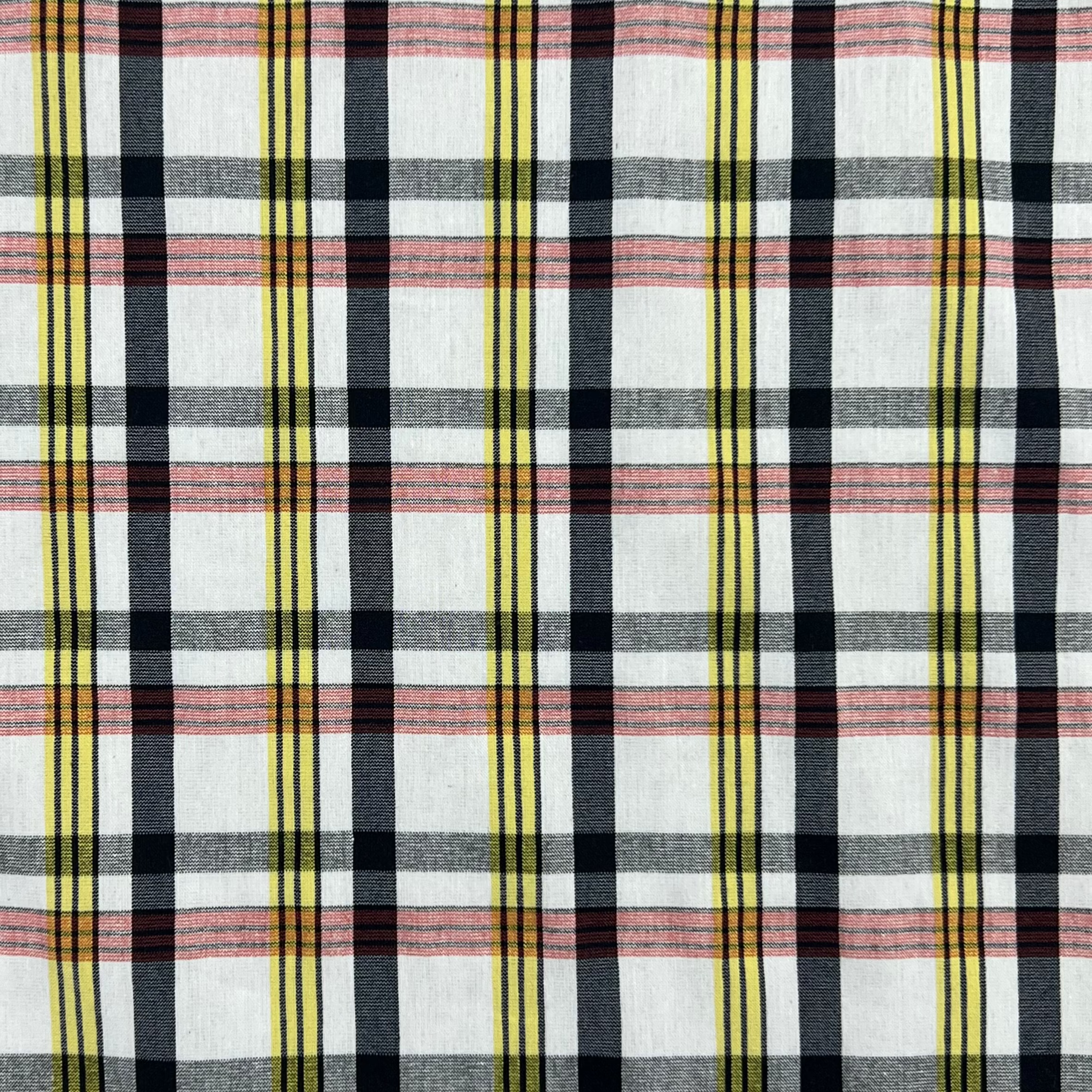 Checkered Cotton Fabric RX196