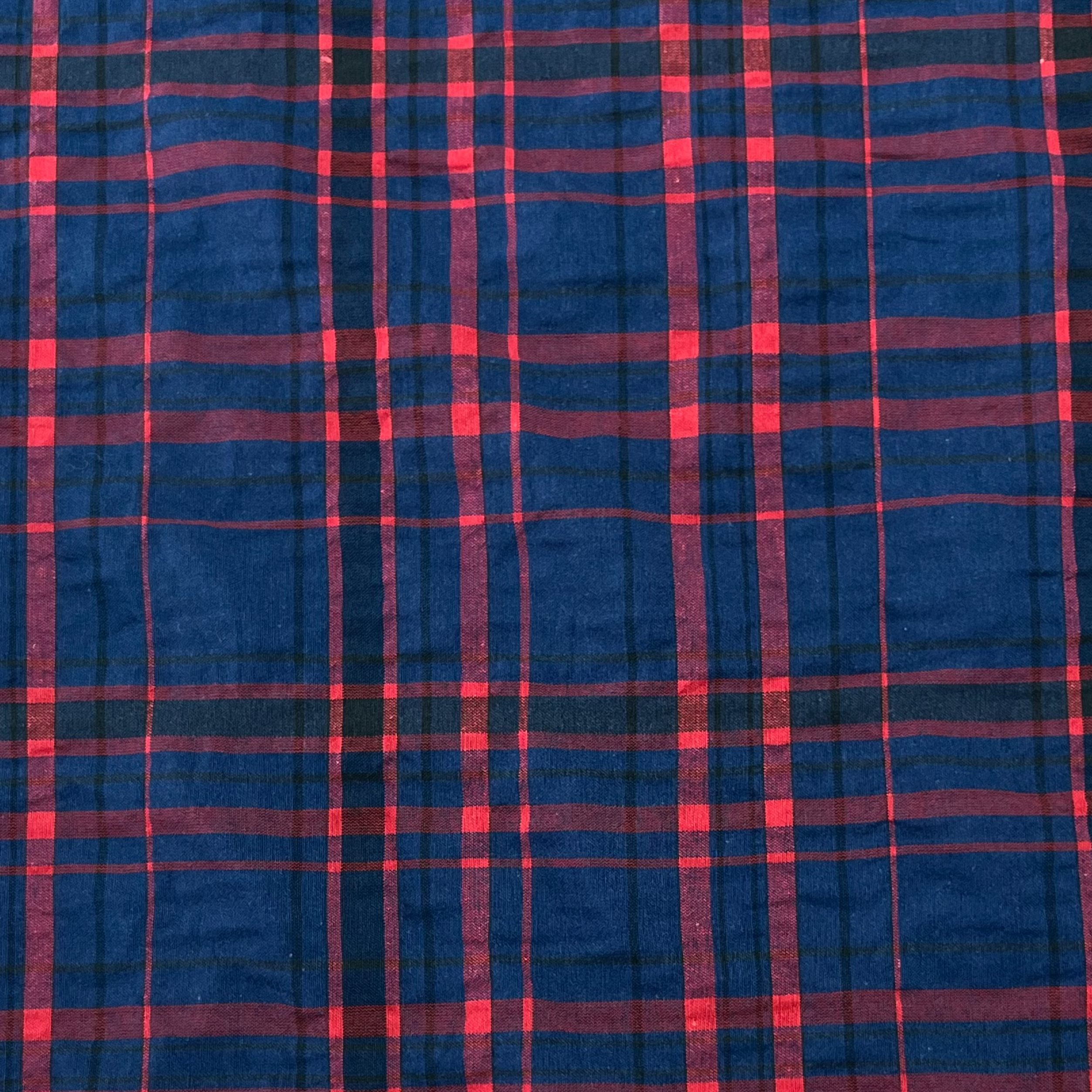 Checkered Cotton Fabric RX197