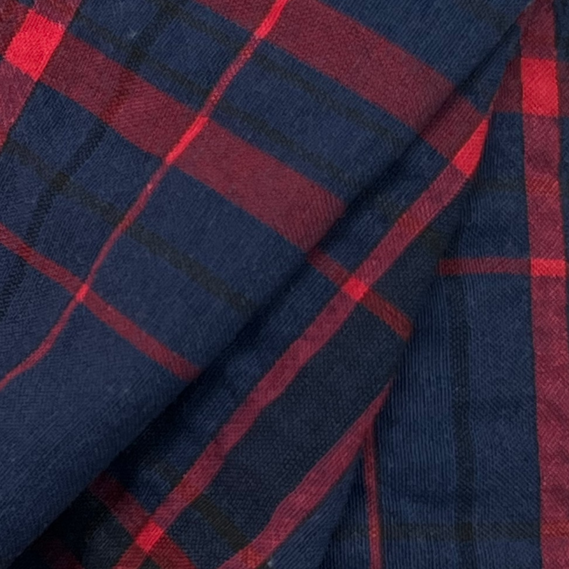 Checkered Cotton Fabric RX197