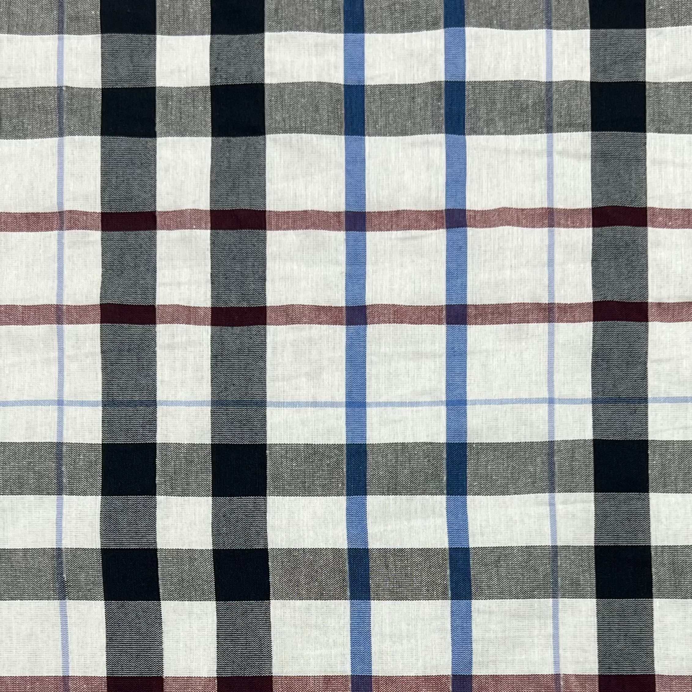 Checkered Cotton Fabric RX198