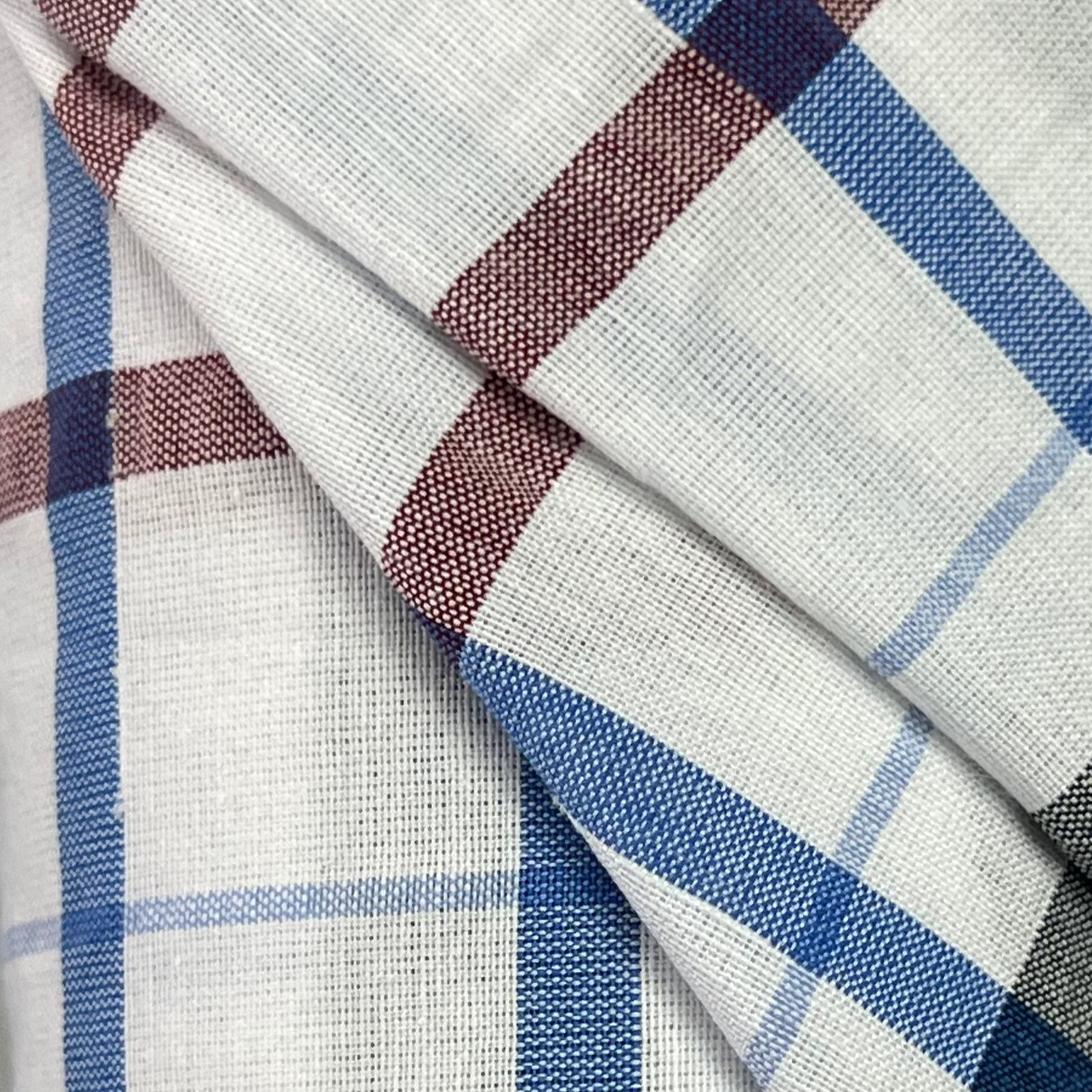 Checkered Cotton Fabric RX198