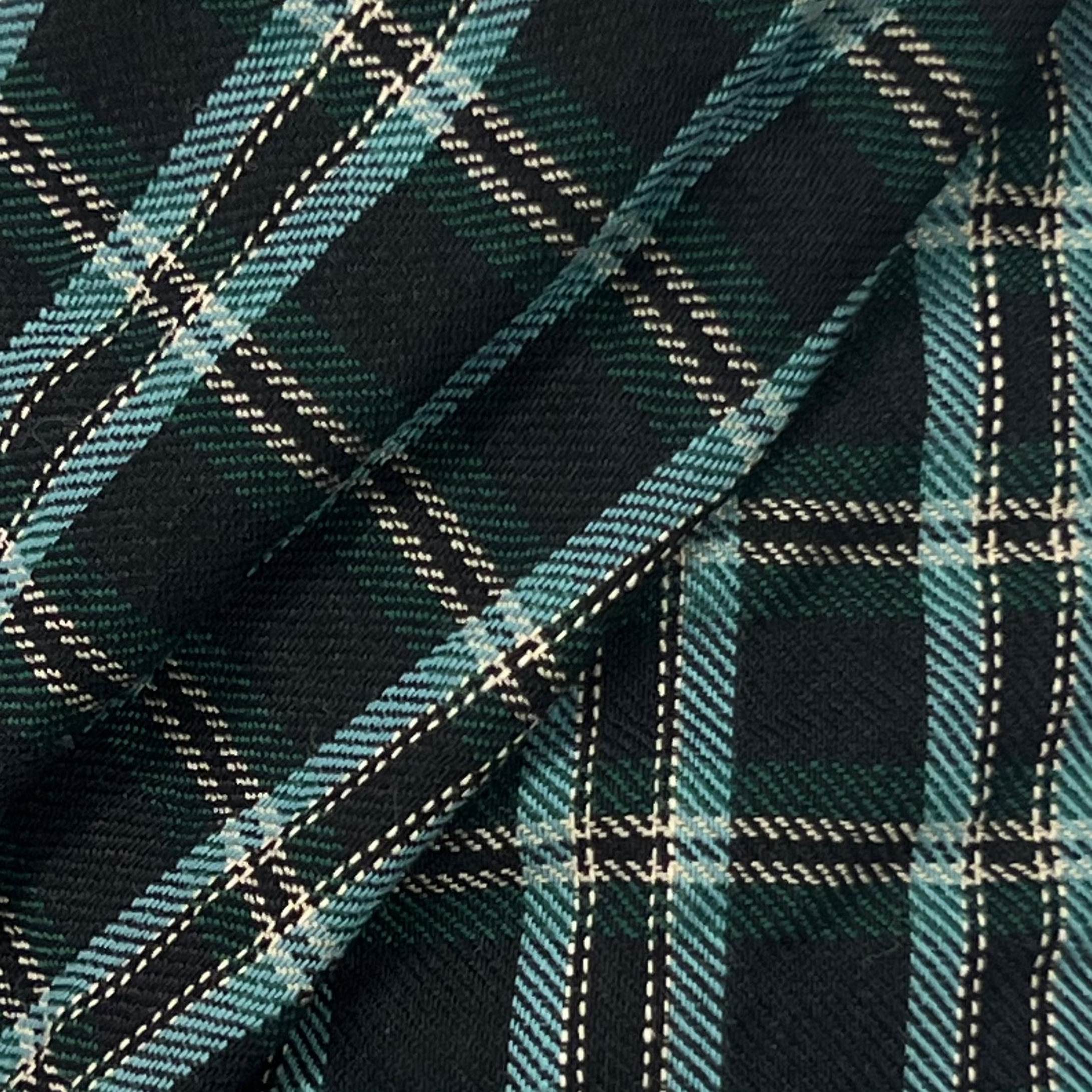 Checkered Cotton Fabric RX204