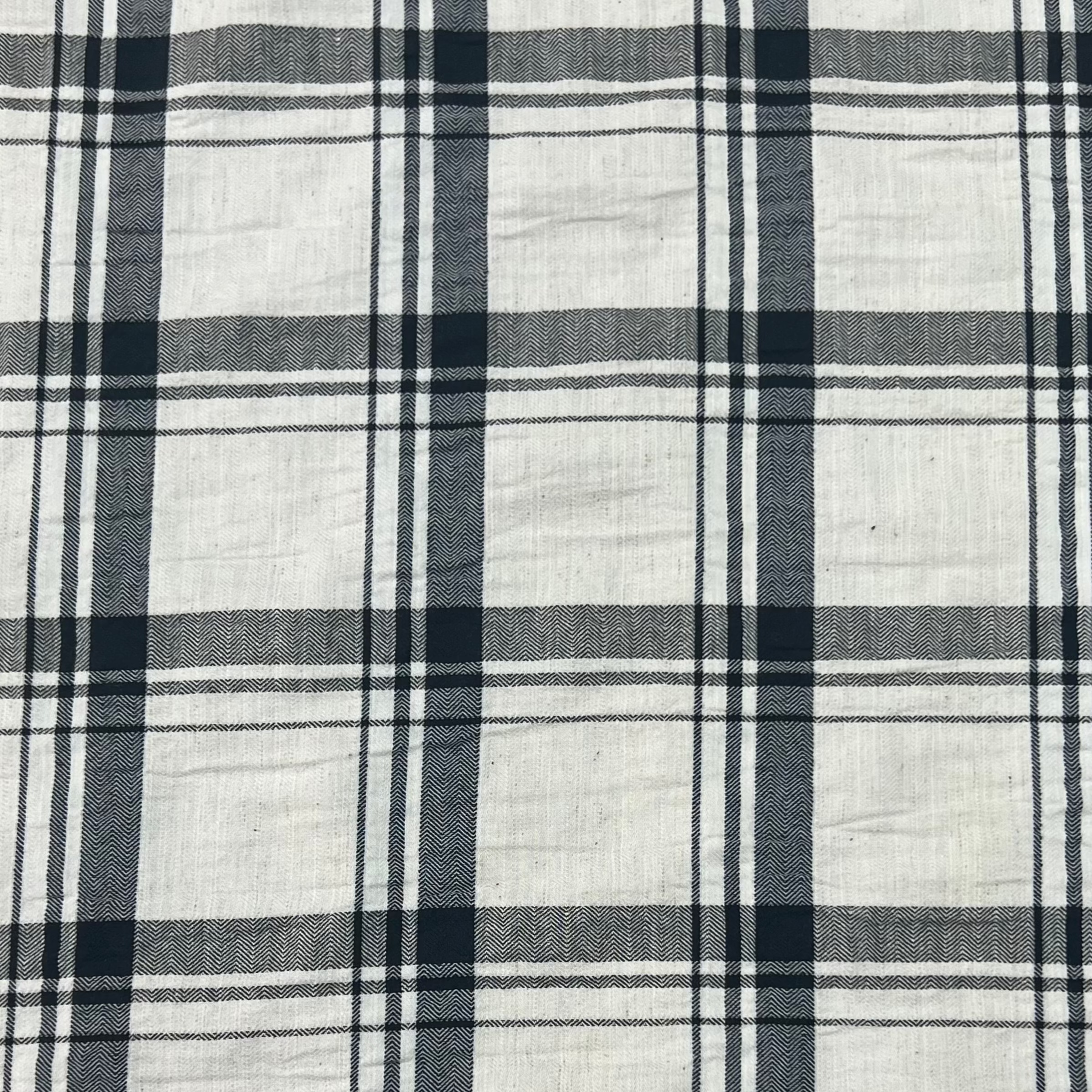 Checkered Cotton Fabric RX209