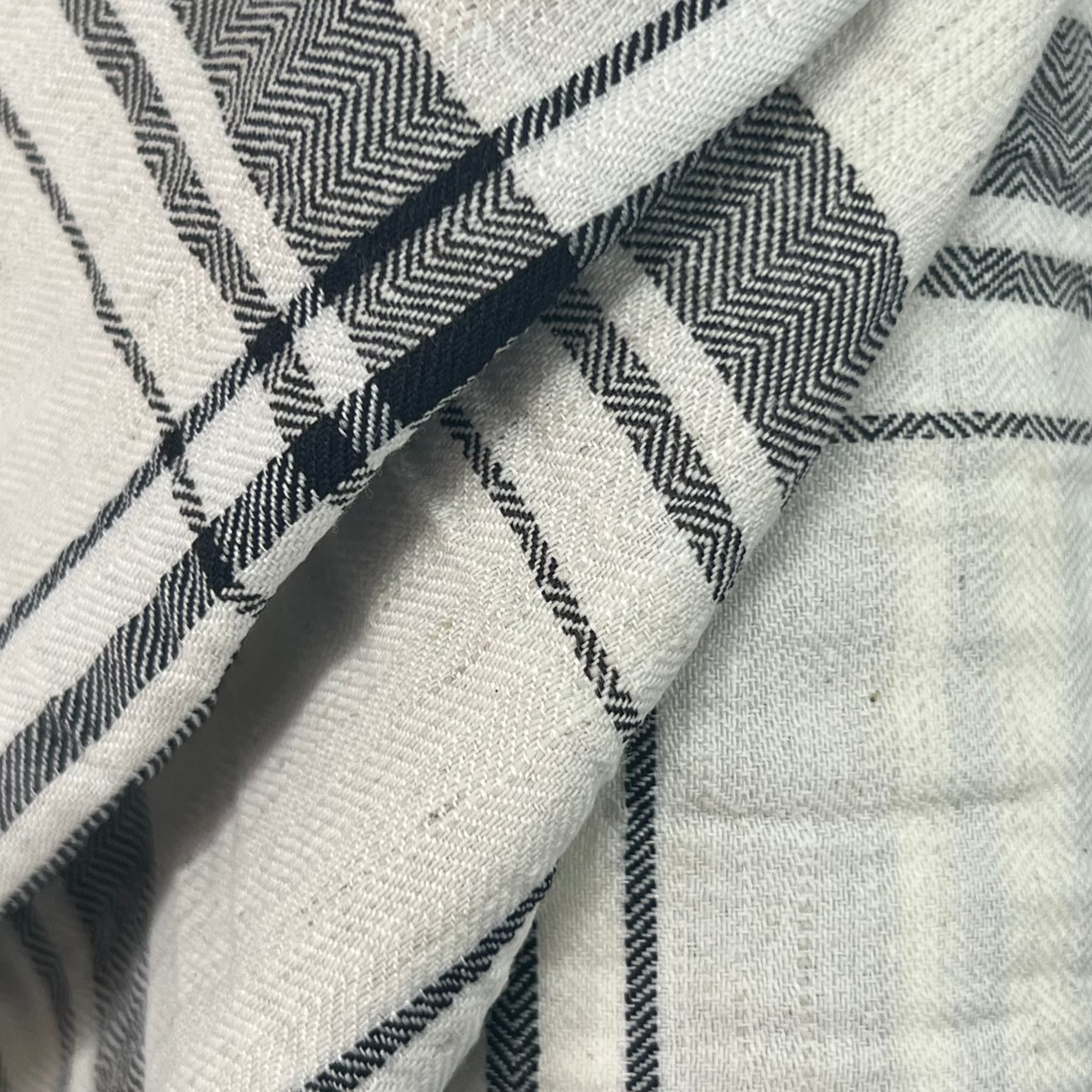 Checkered Cotton Fabric RX209