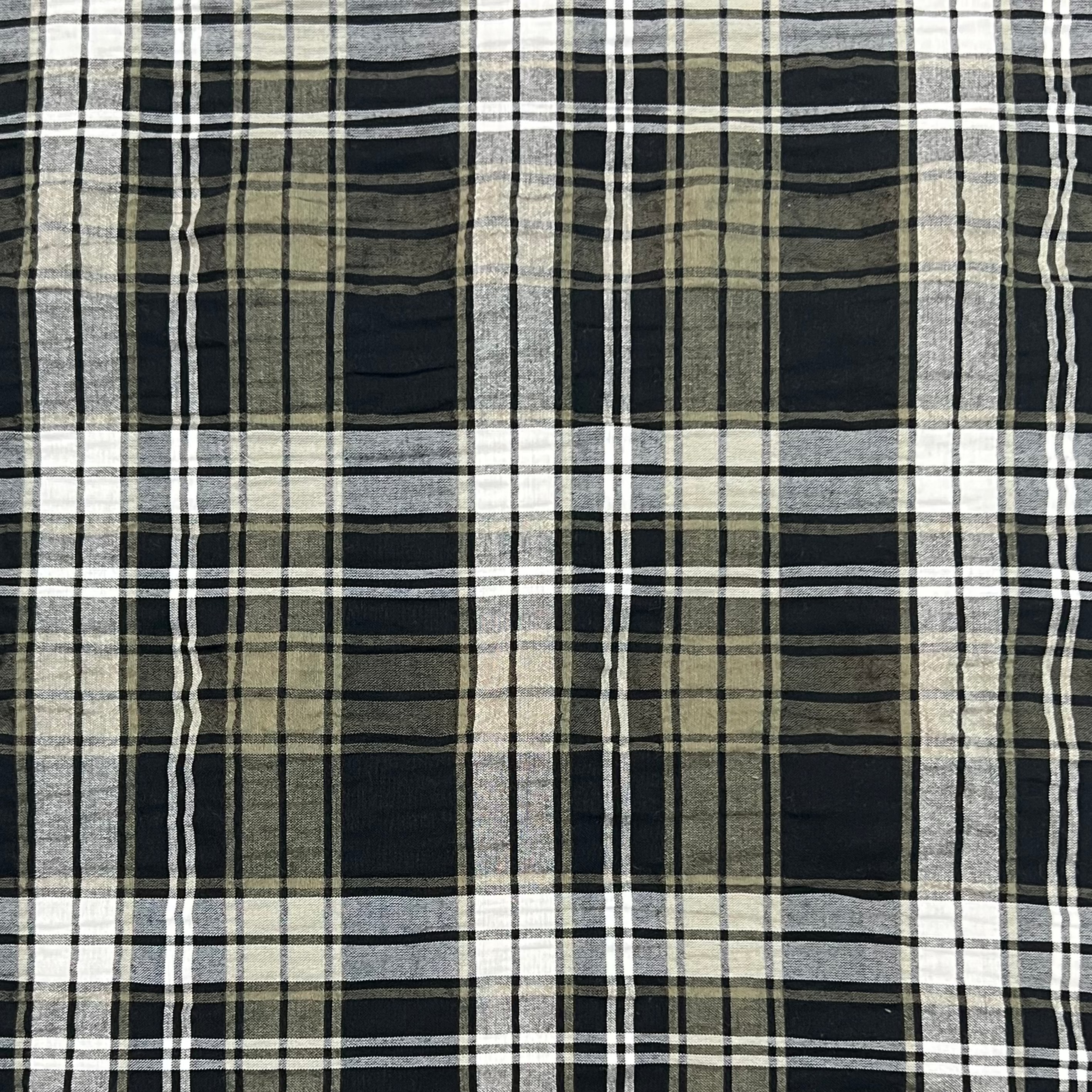 Checkered Cotton Fabric RX210