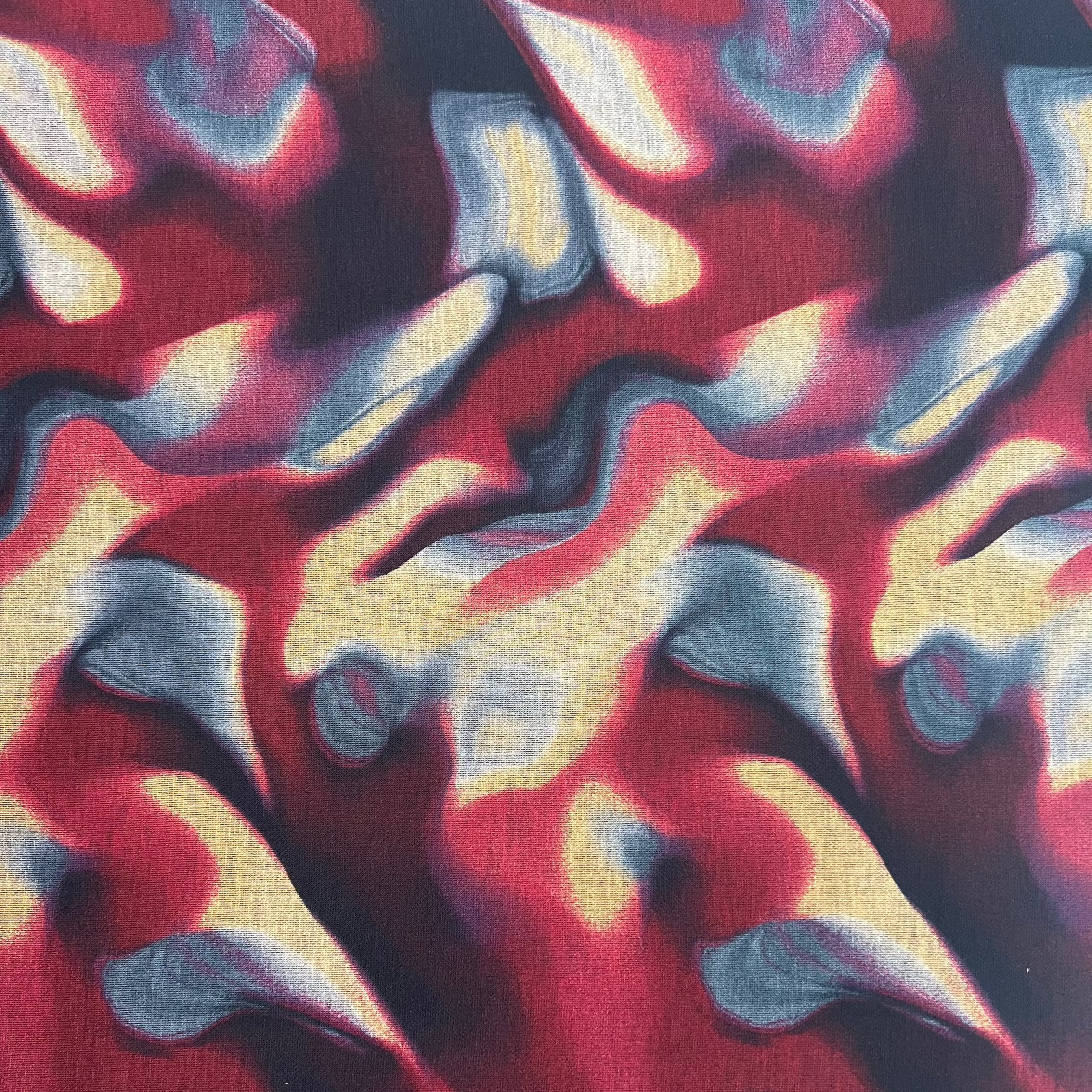 Polyamide/Viscose Printed Jersey Fabric NB054 24105/018