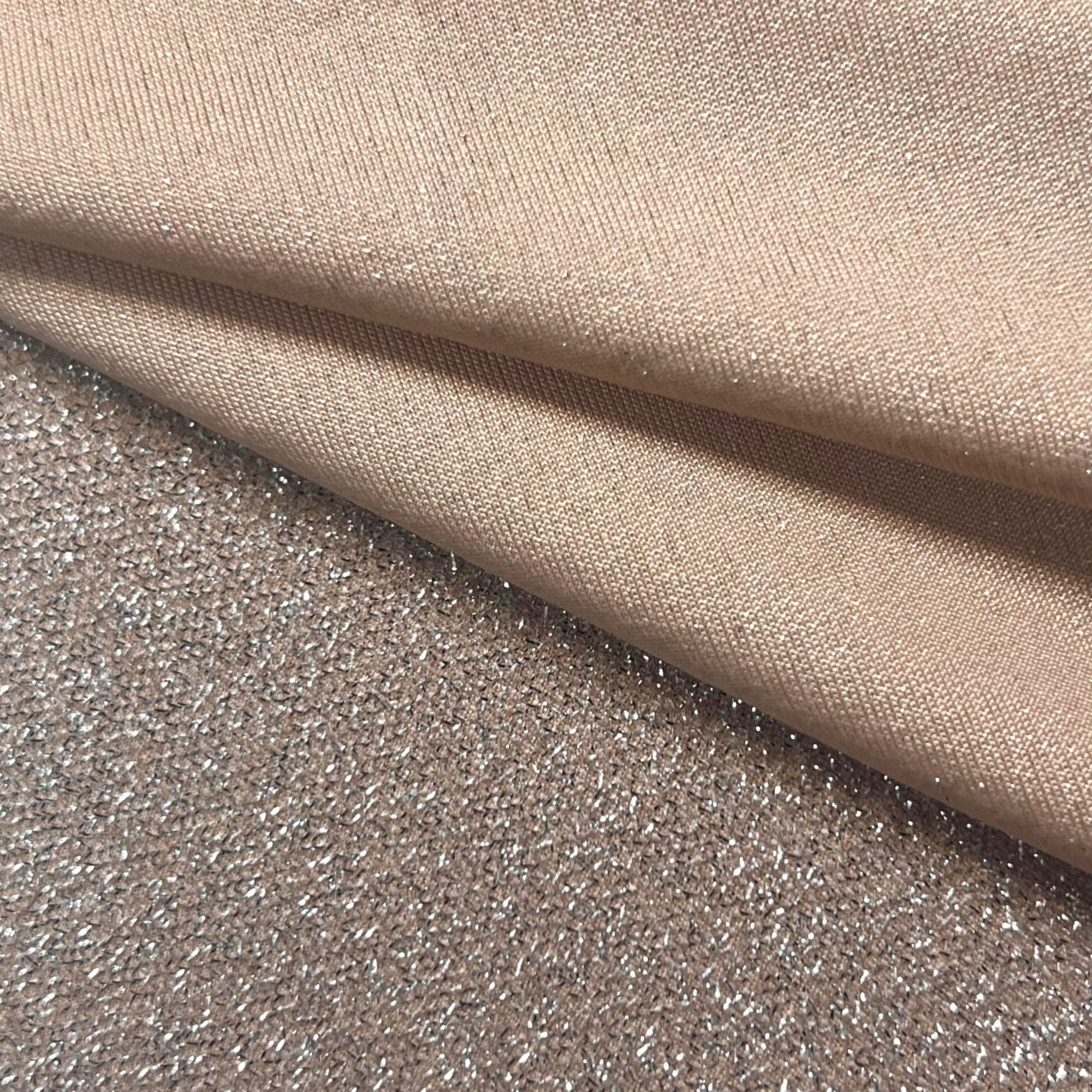 Polyamide and Lurex Lamé Metallic Fabric | NB063 04377