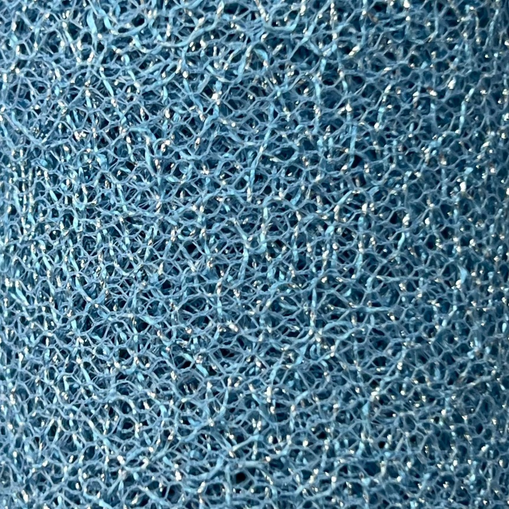 Metallic Mesh Fabric Durable Shimmering Textile | AE021 AI/9514