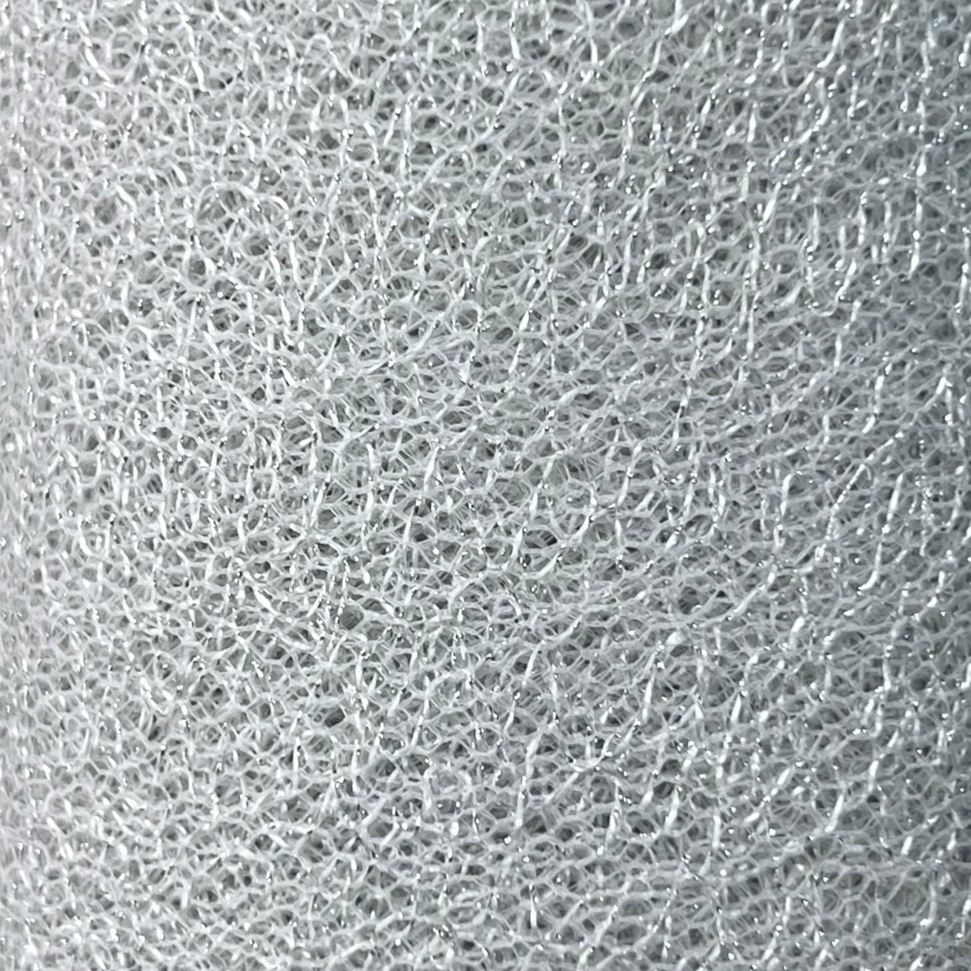 Metallic Mesh Fabric Durable Shimmering Textile | AE021 AI/9514