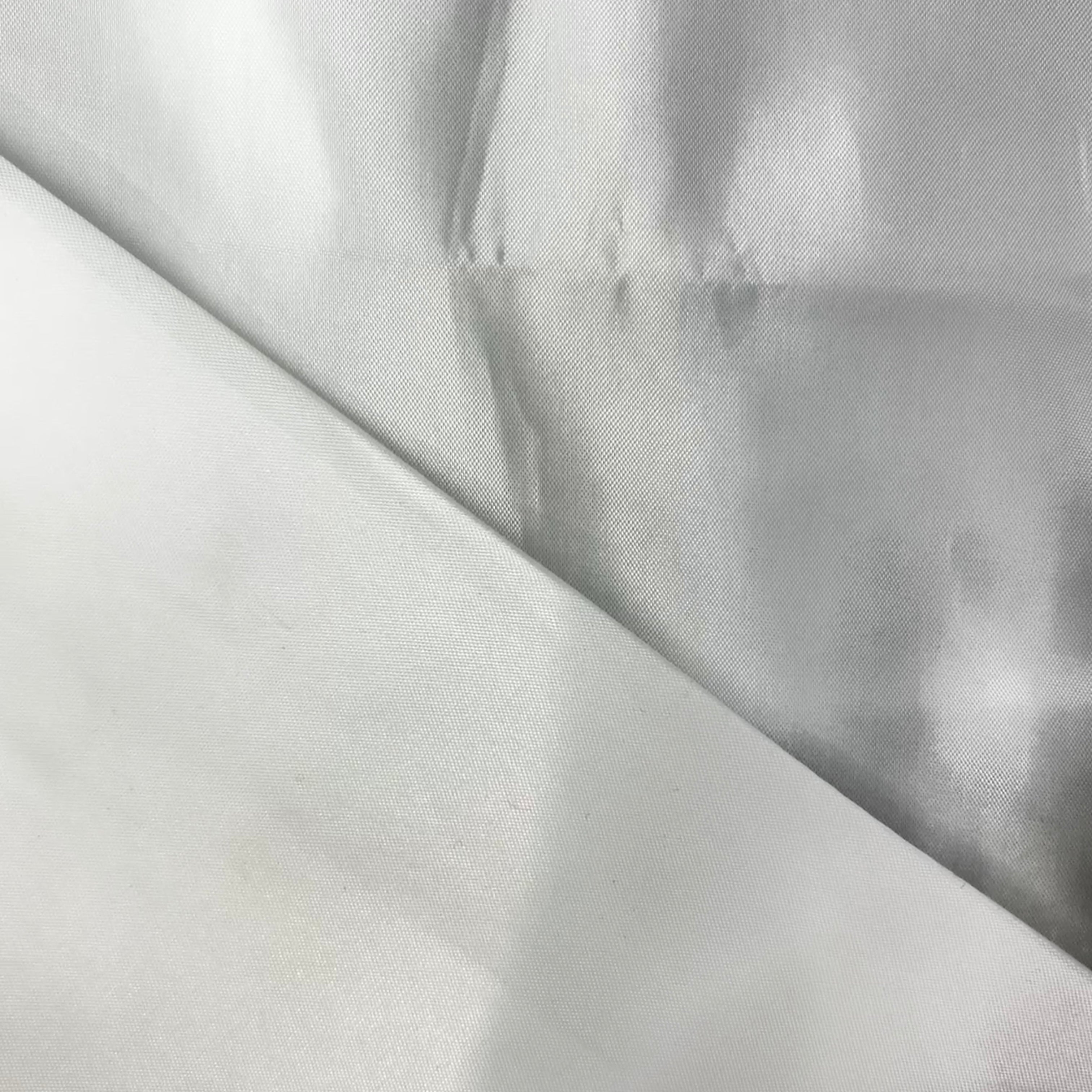 Close-up of gray fabric with visible texture