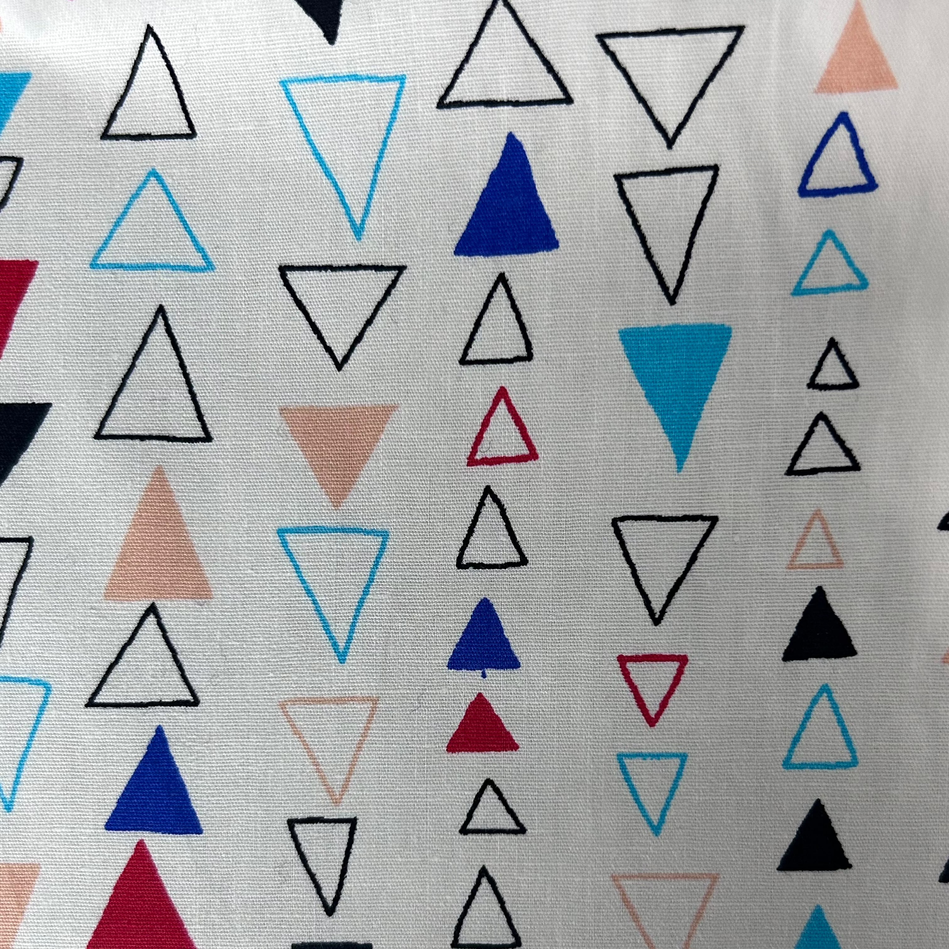 Cotton Print Triangles PH022 7535