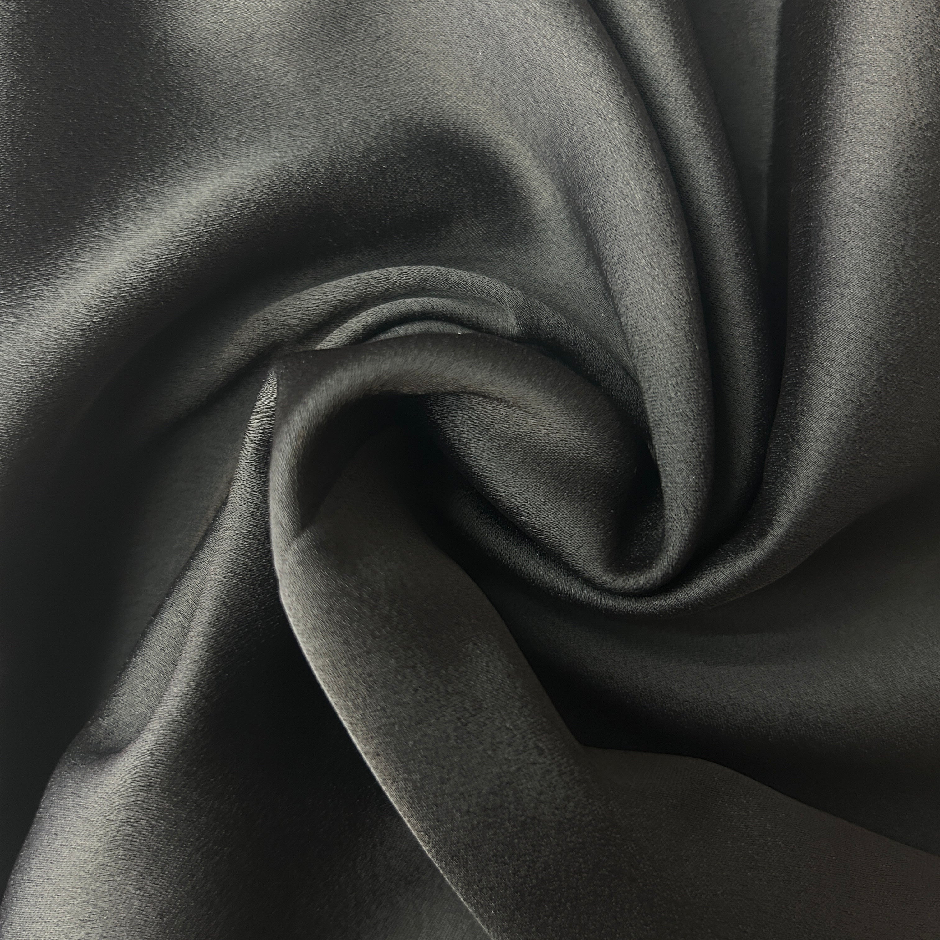 Black swirled fabric