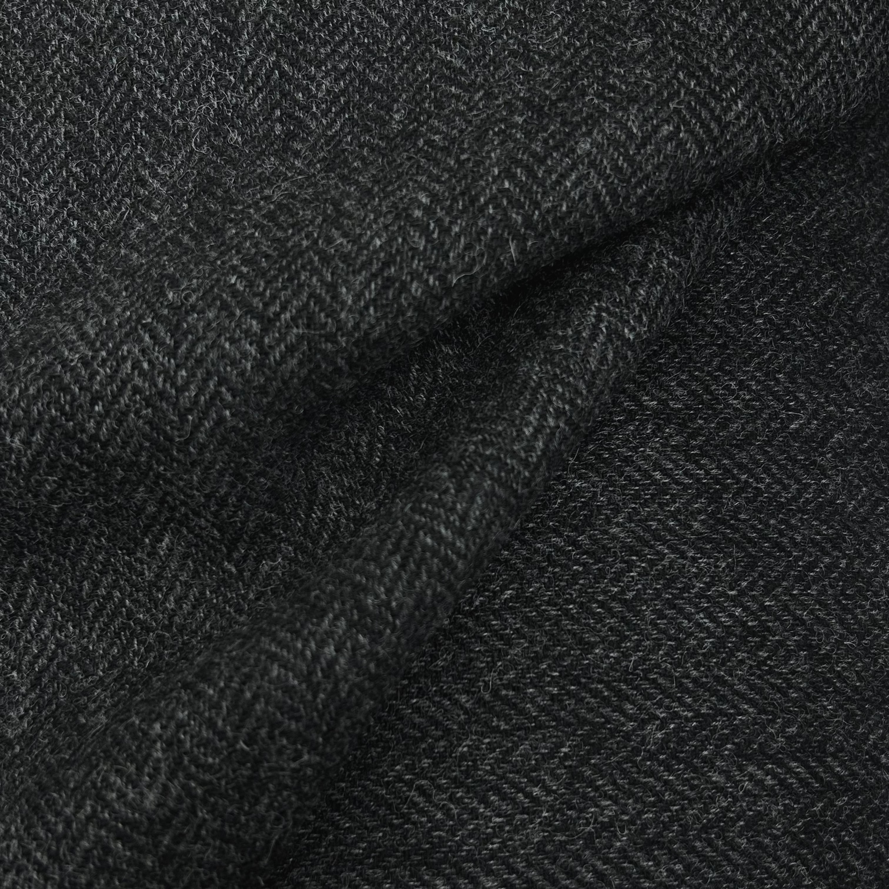 Wool Grey Herringbone PH035 5682