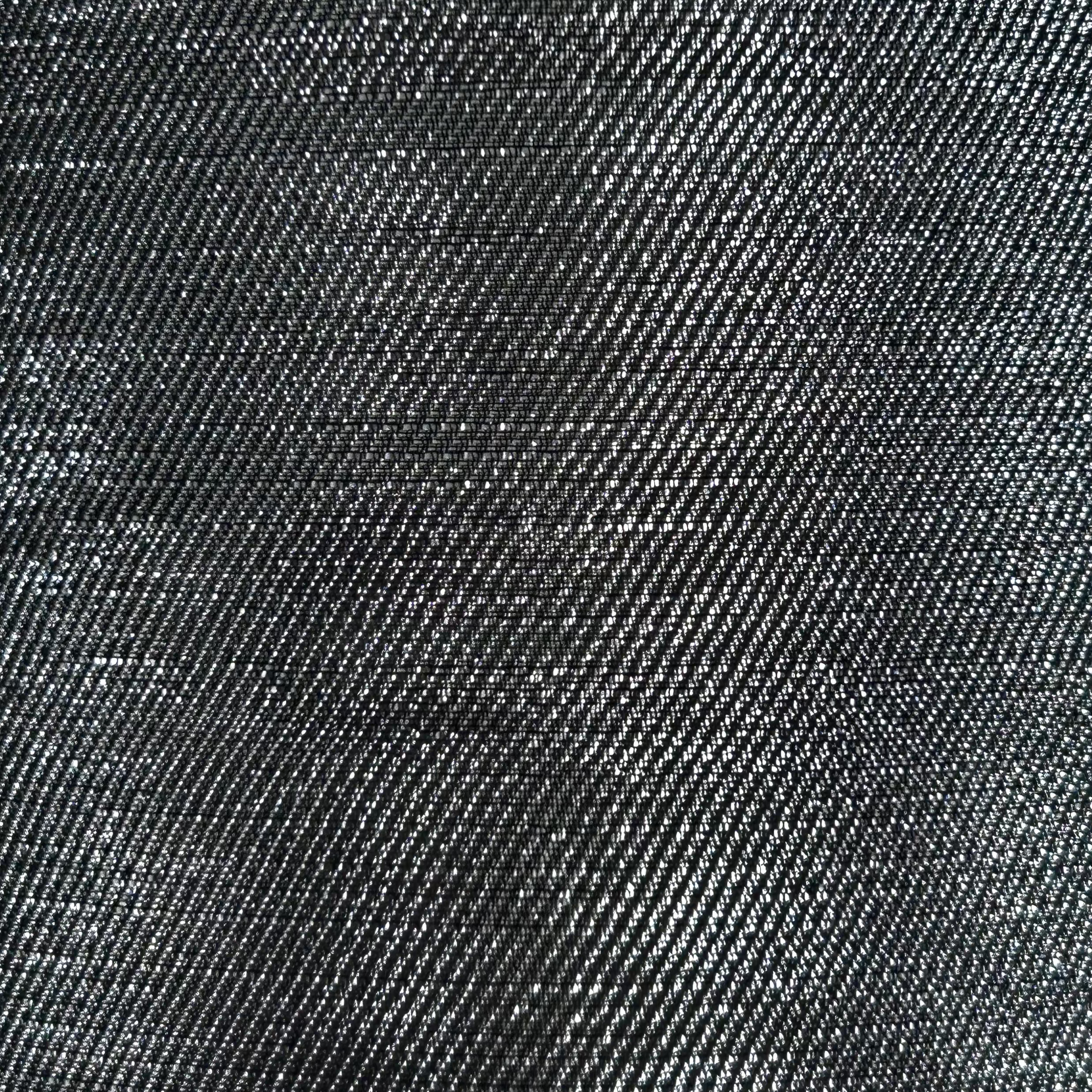 Metallic Silver Lamé NSOU012
