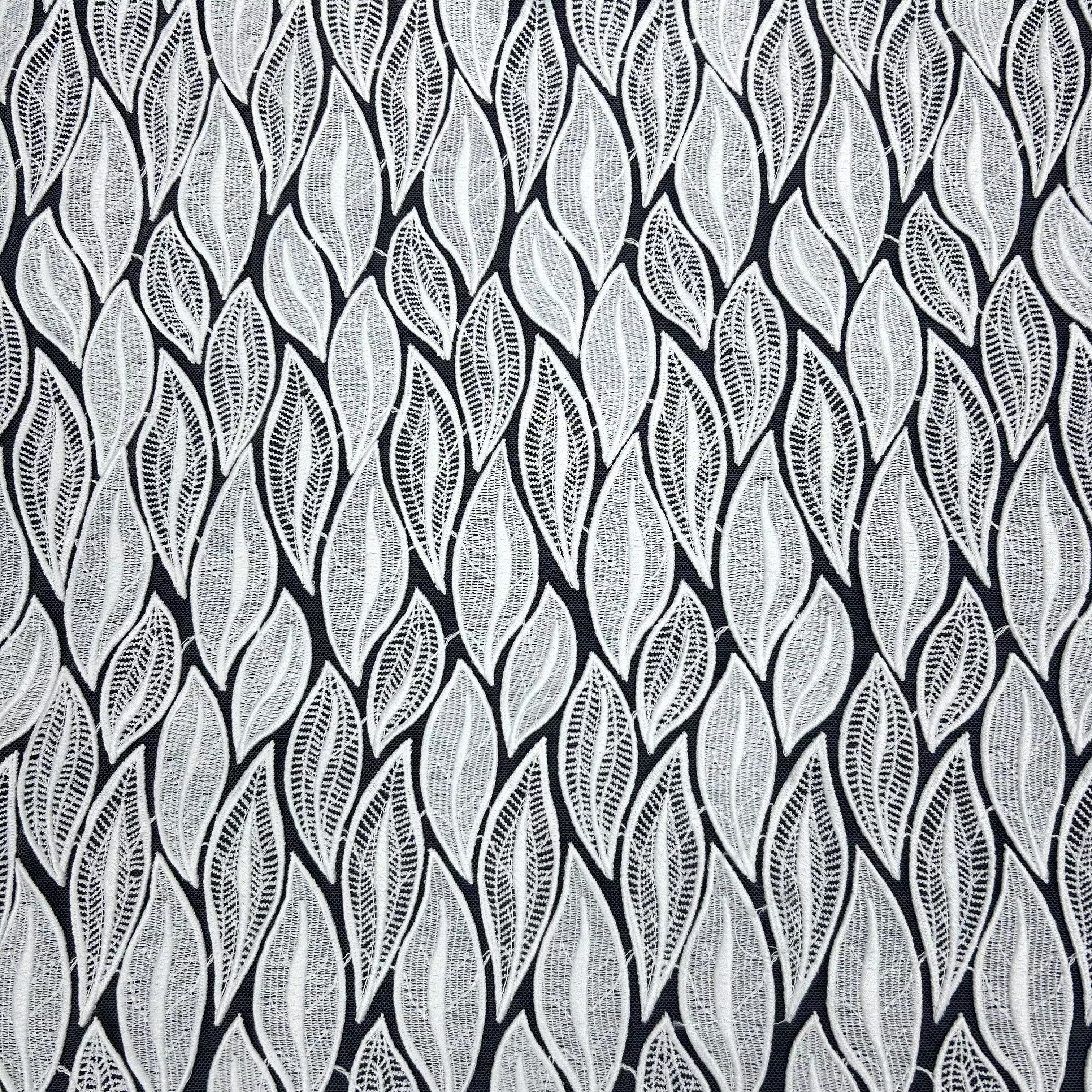 Openwork Leaf Lace MI003