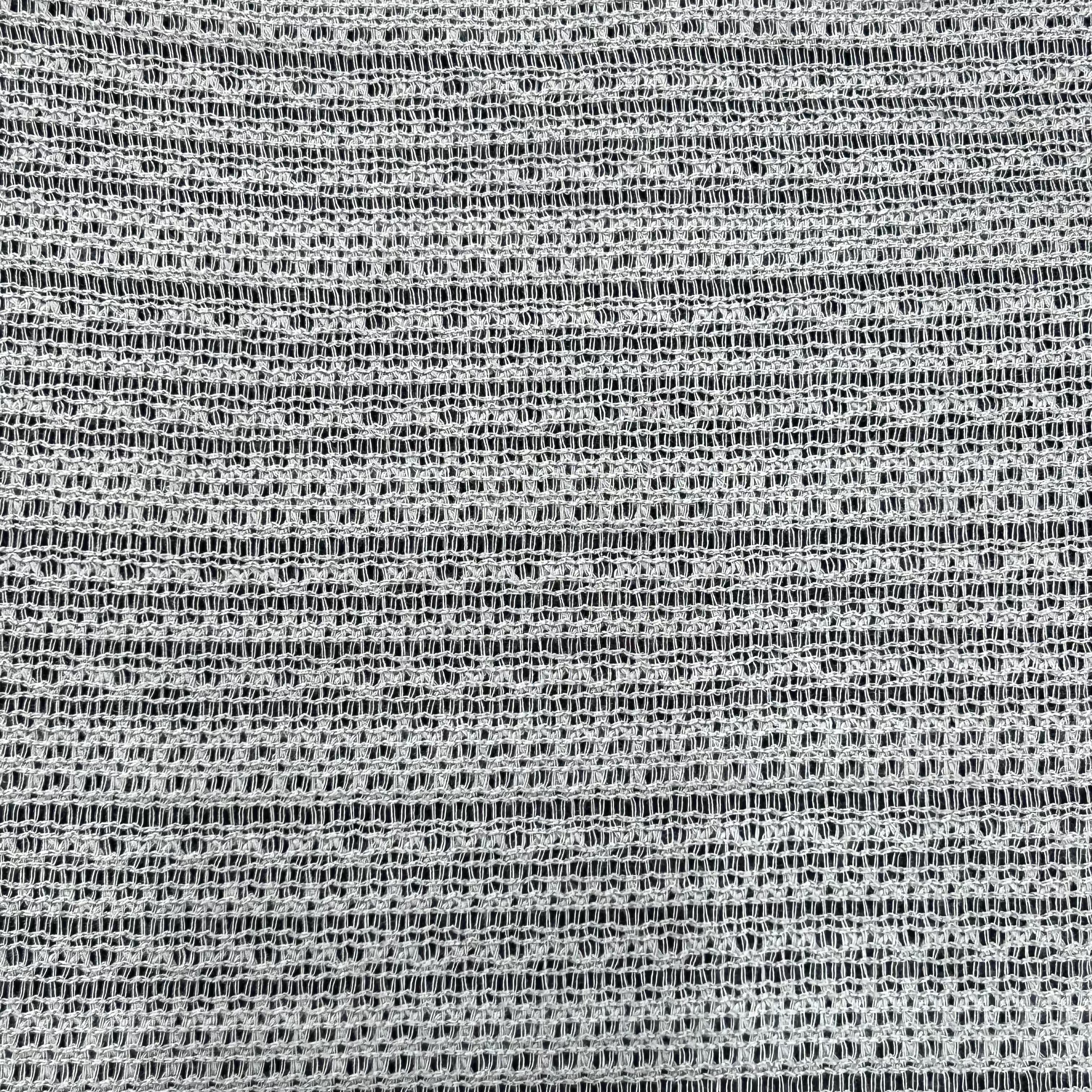 Light Grey Knit Lace X010