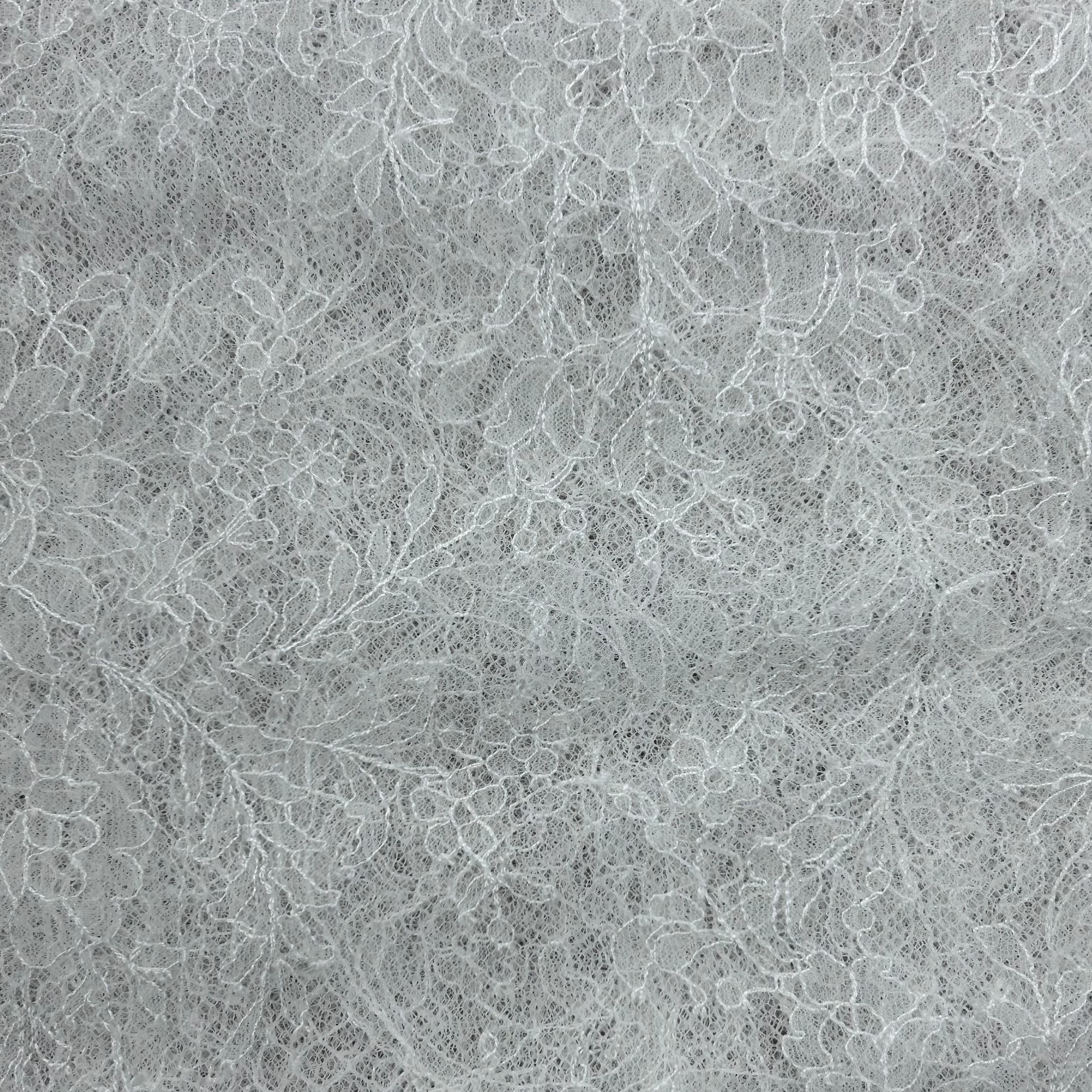 Thin Floral Lace Fabric SOL014