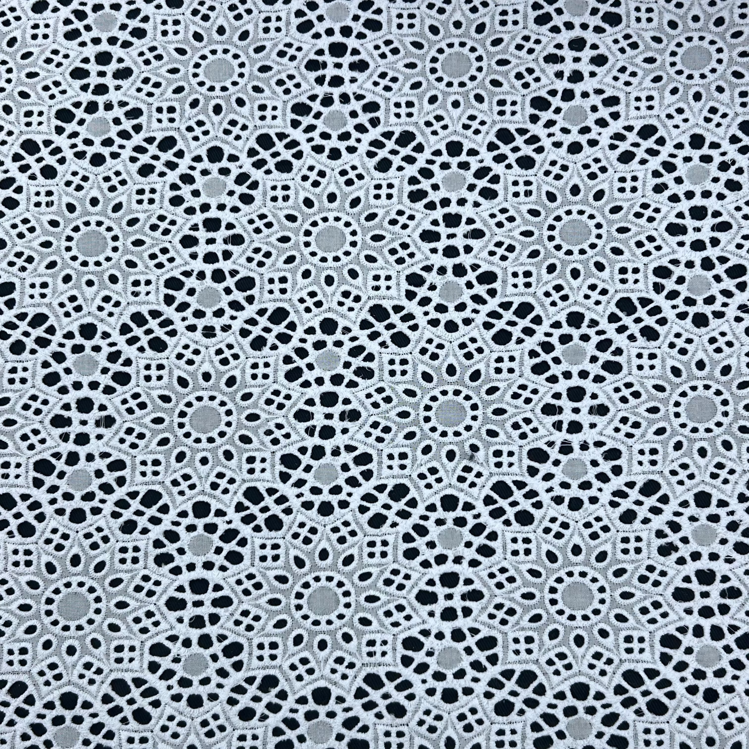 Intricate Design Thick Fabric Lace X012