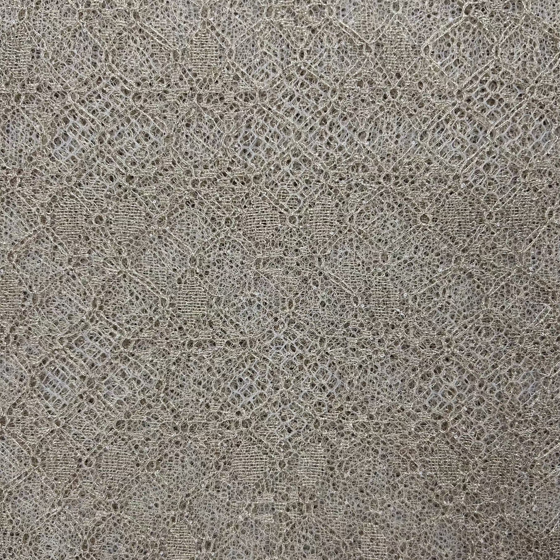 Gold Shimmer Intricate Lace Fabric SH001