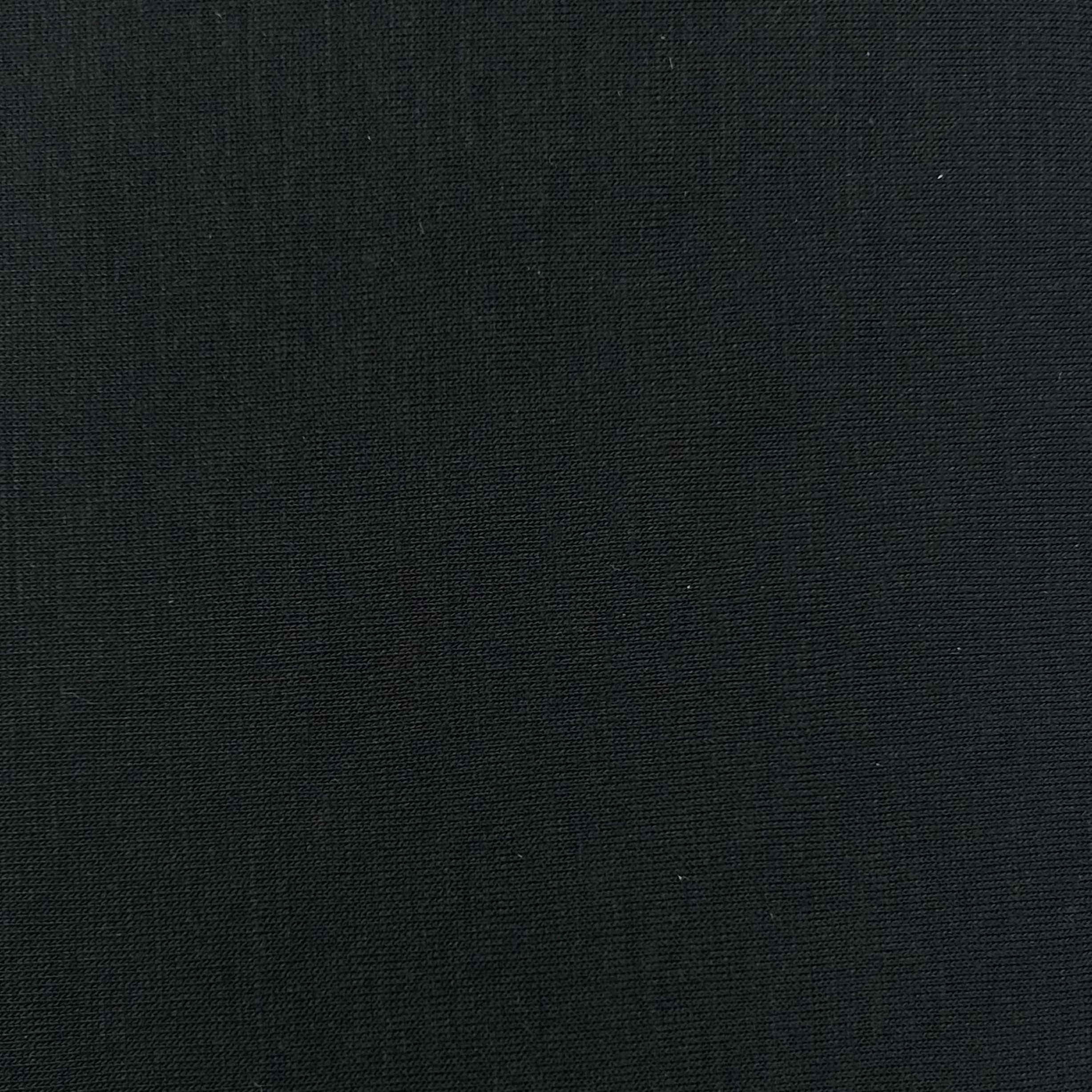 Black Cotton Jersey X013