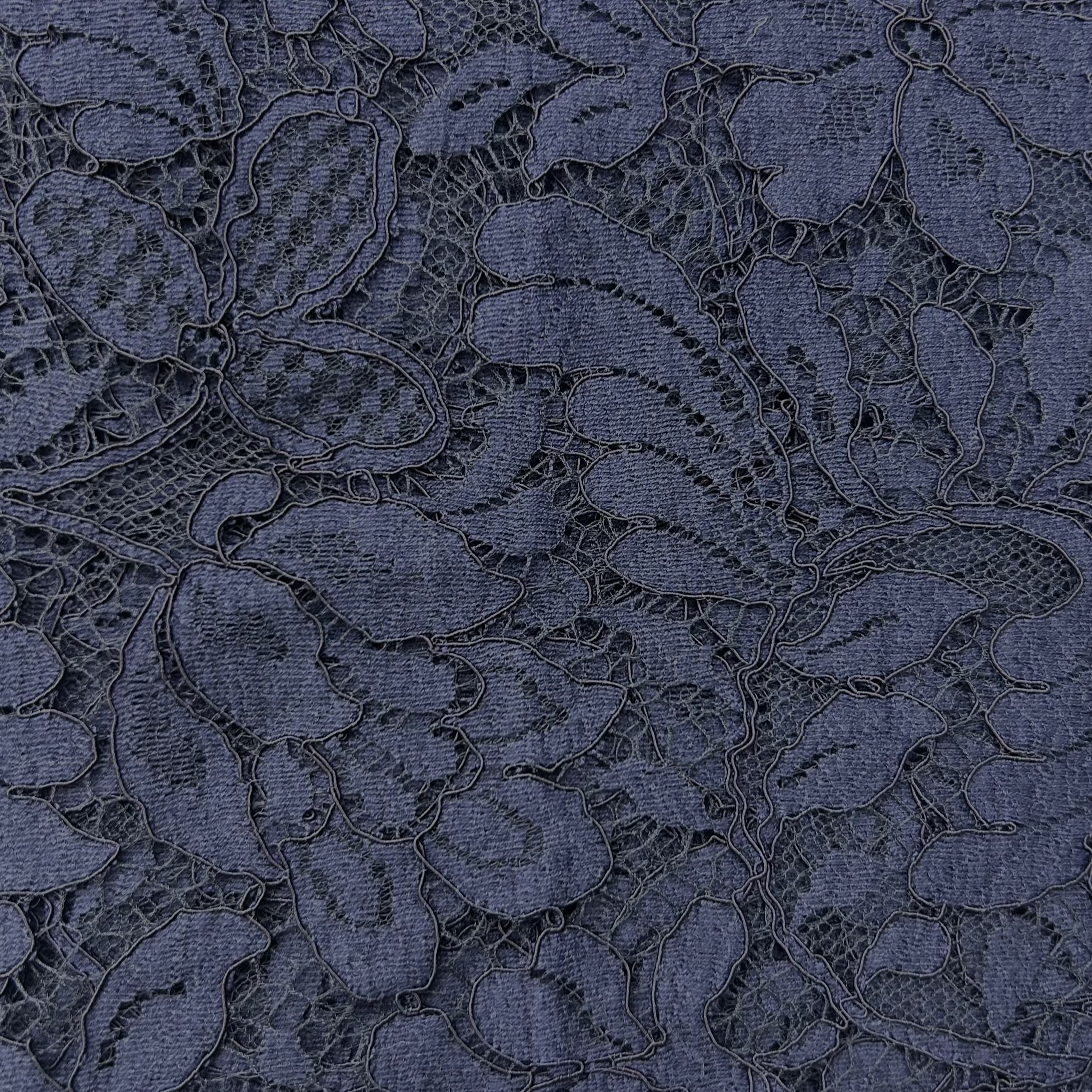 Mixed Fibre Floral Lace SOL018