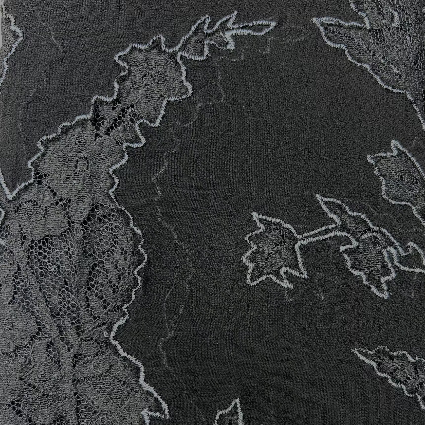 Polyamide & Cotton Lace SOL019