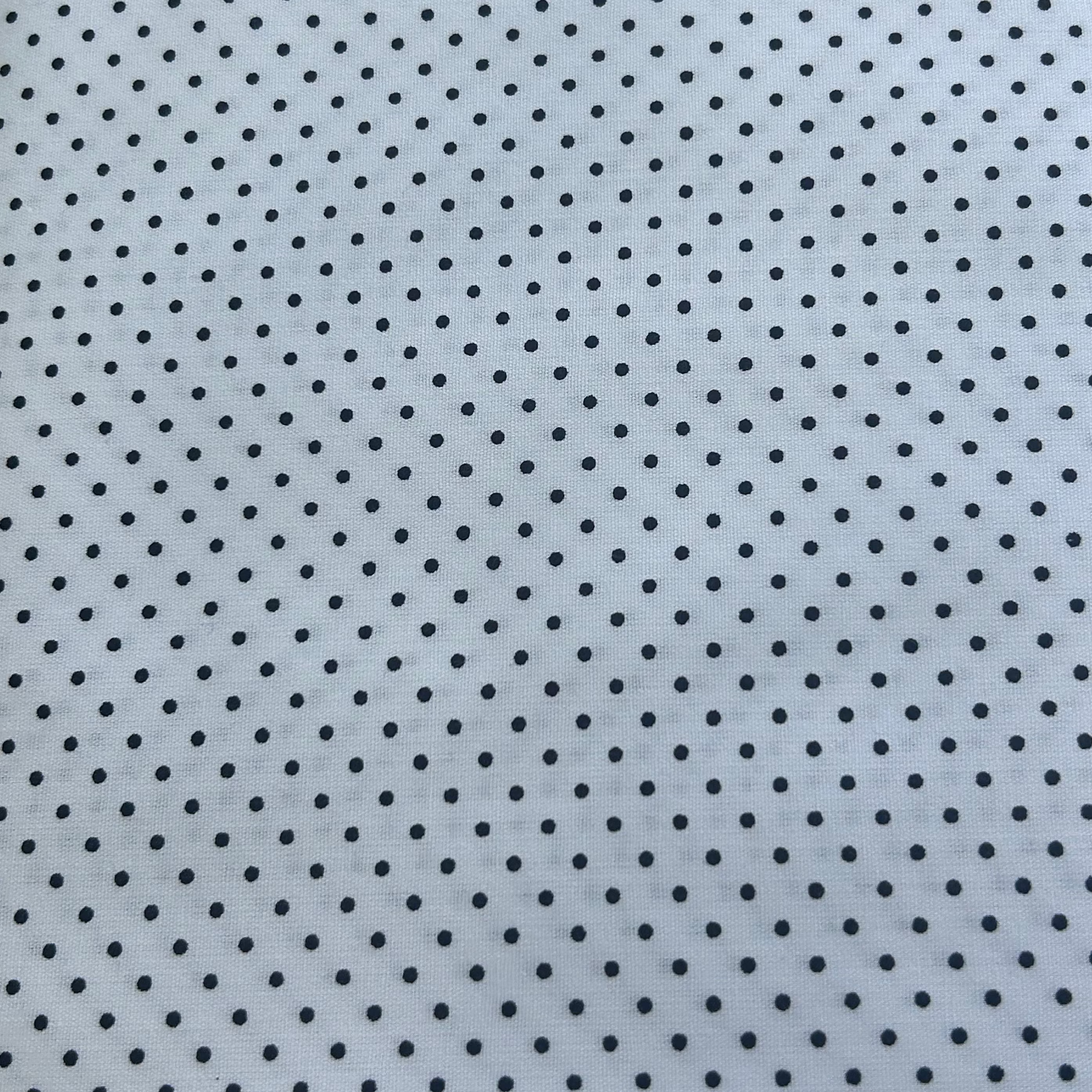 Lightweight Cotton Poplin Dotted Print MF001