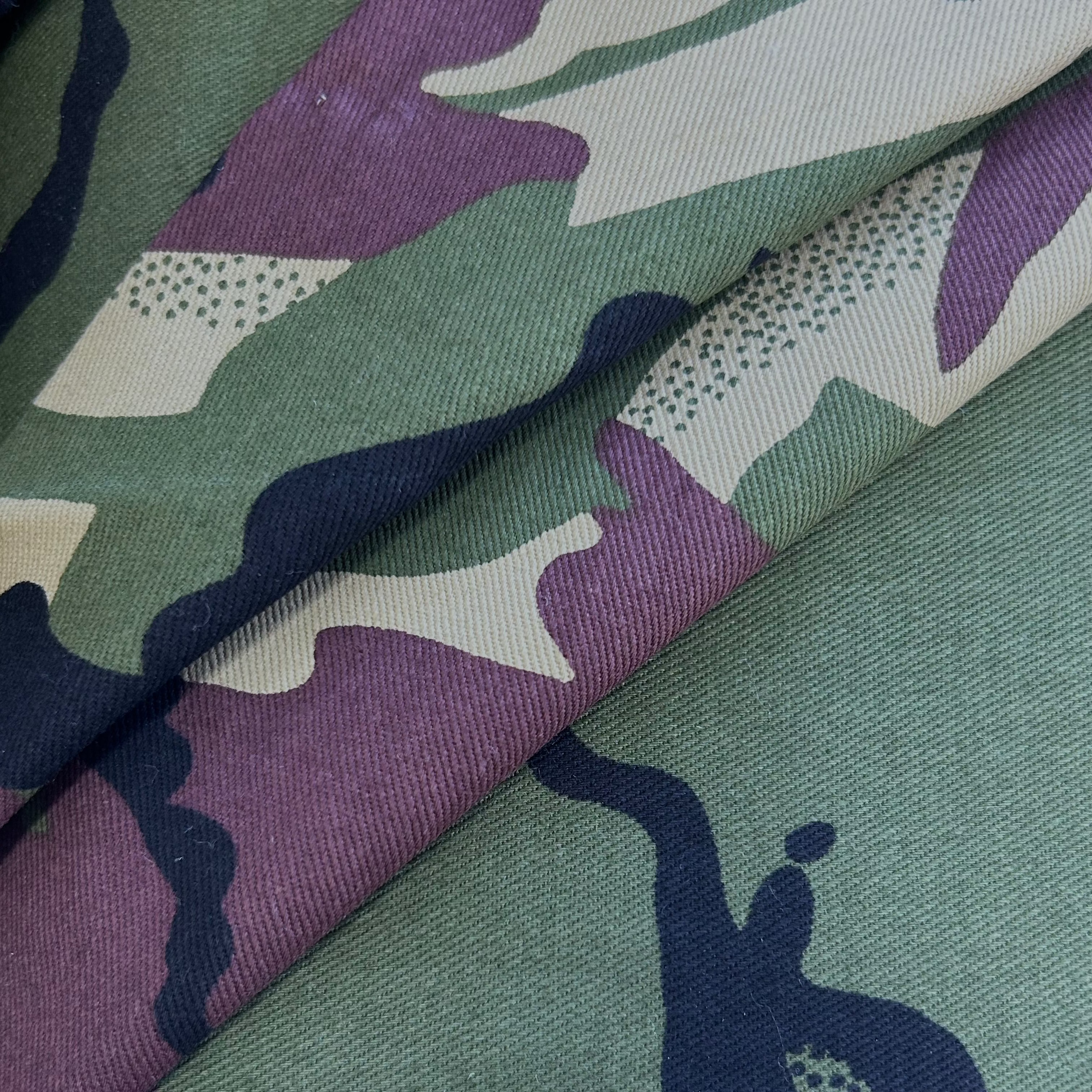 Printed Cotton Drill Fabric X035