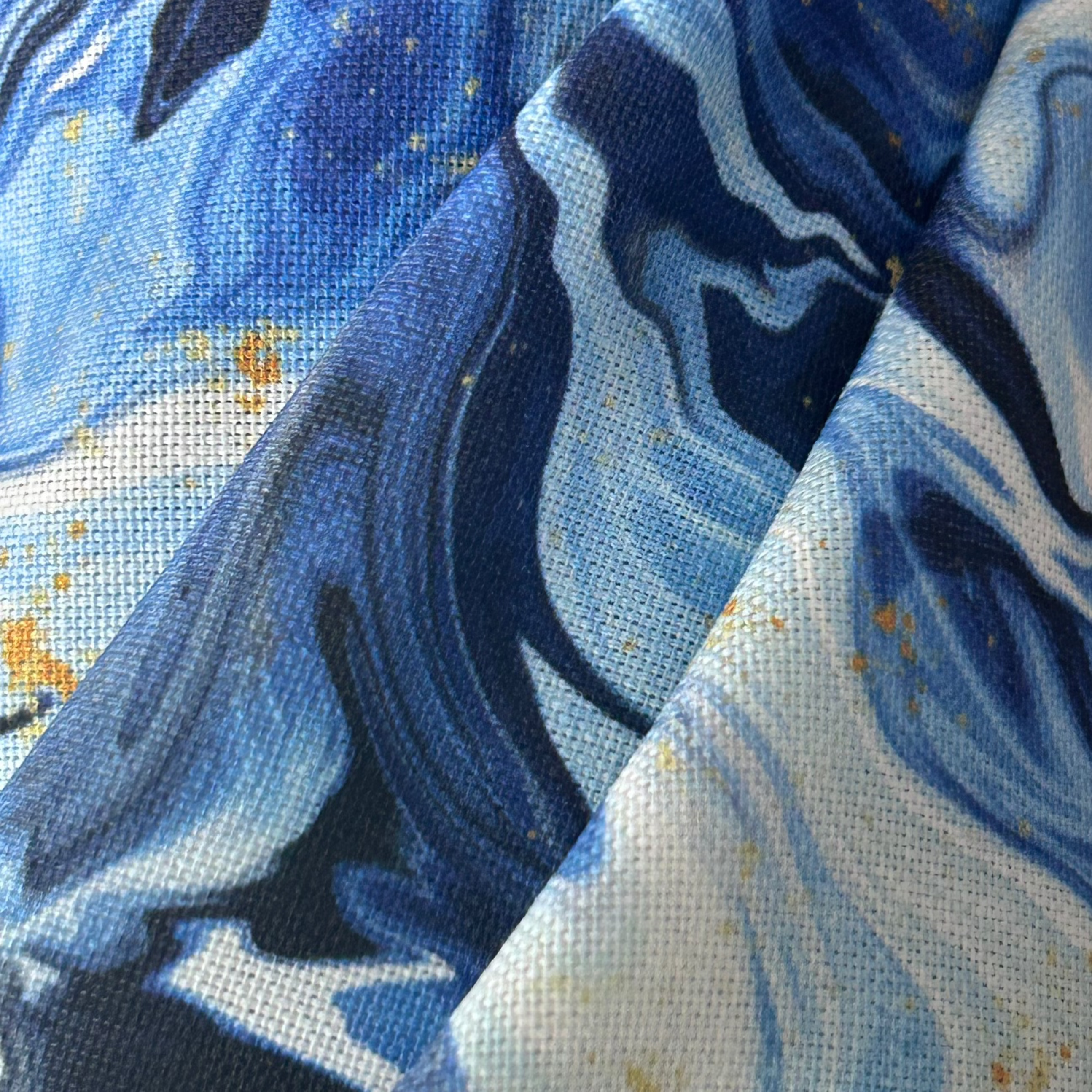 Panama Cotton Fabric Digital Print Abstract NB027 01670