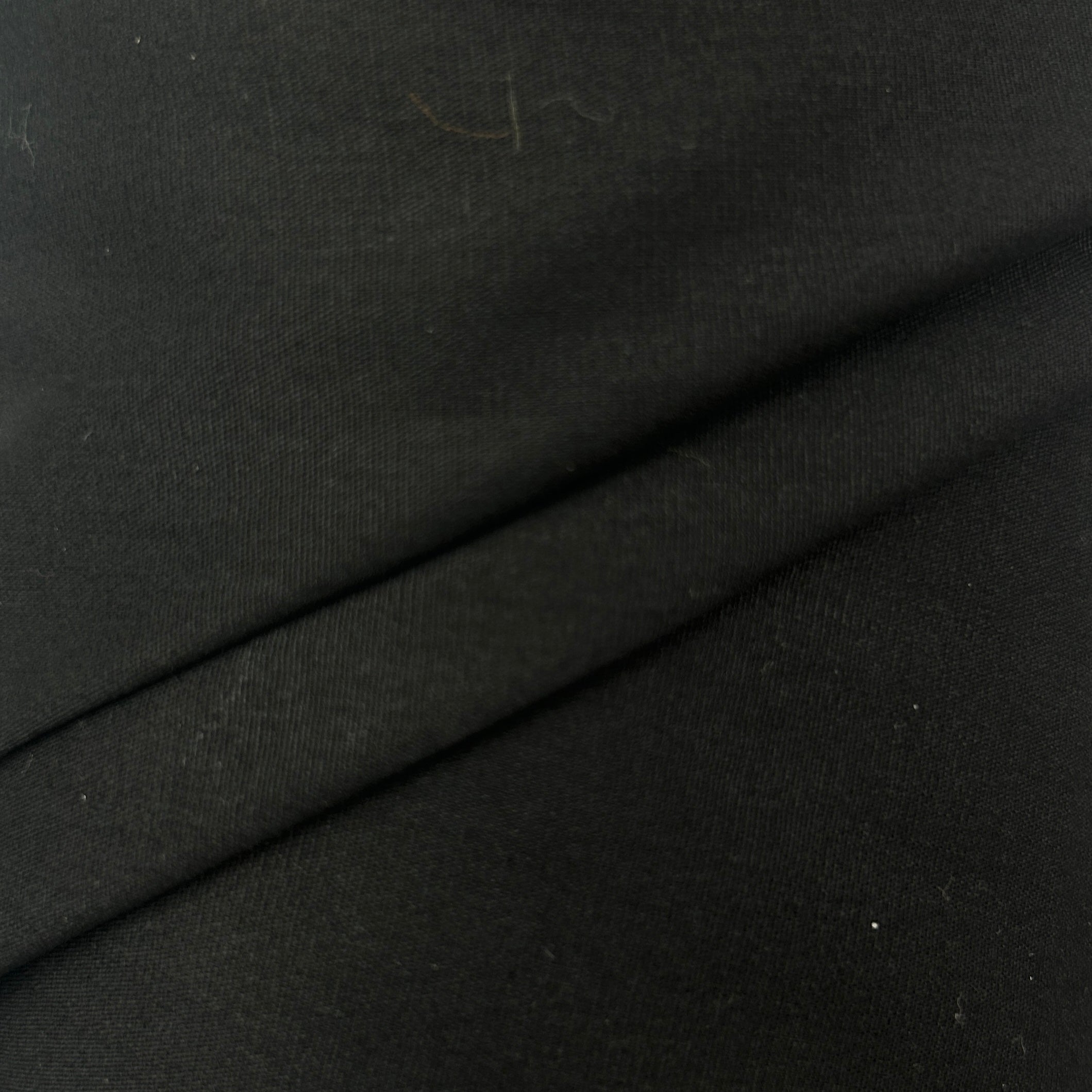 black folded fabric