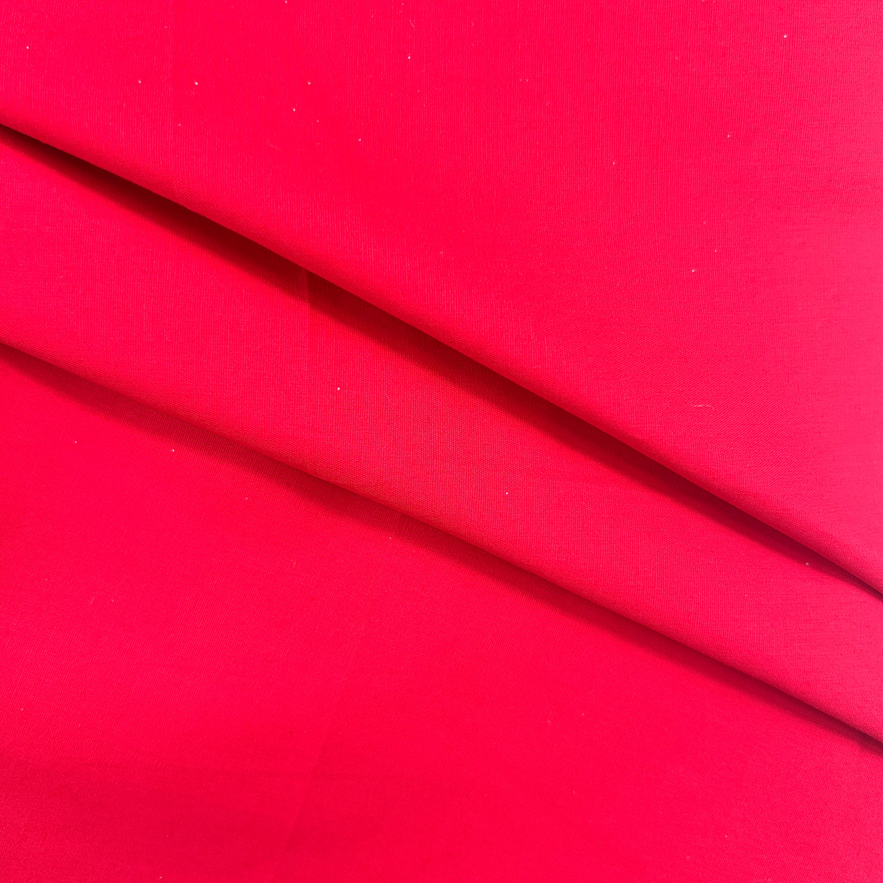 red fabric folded