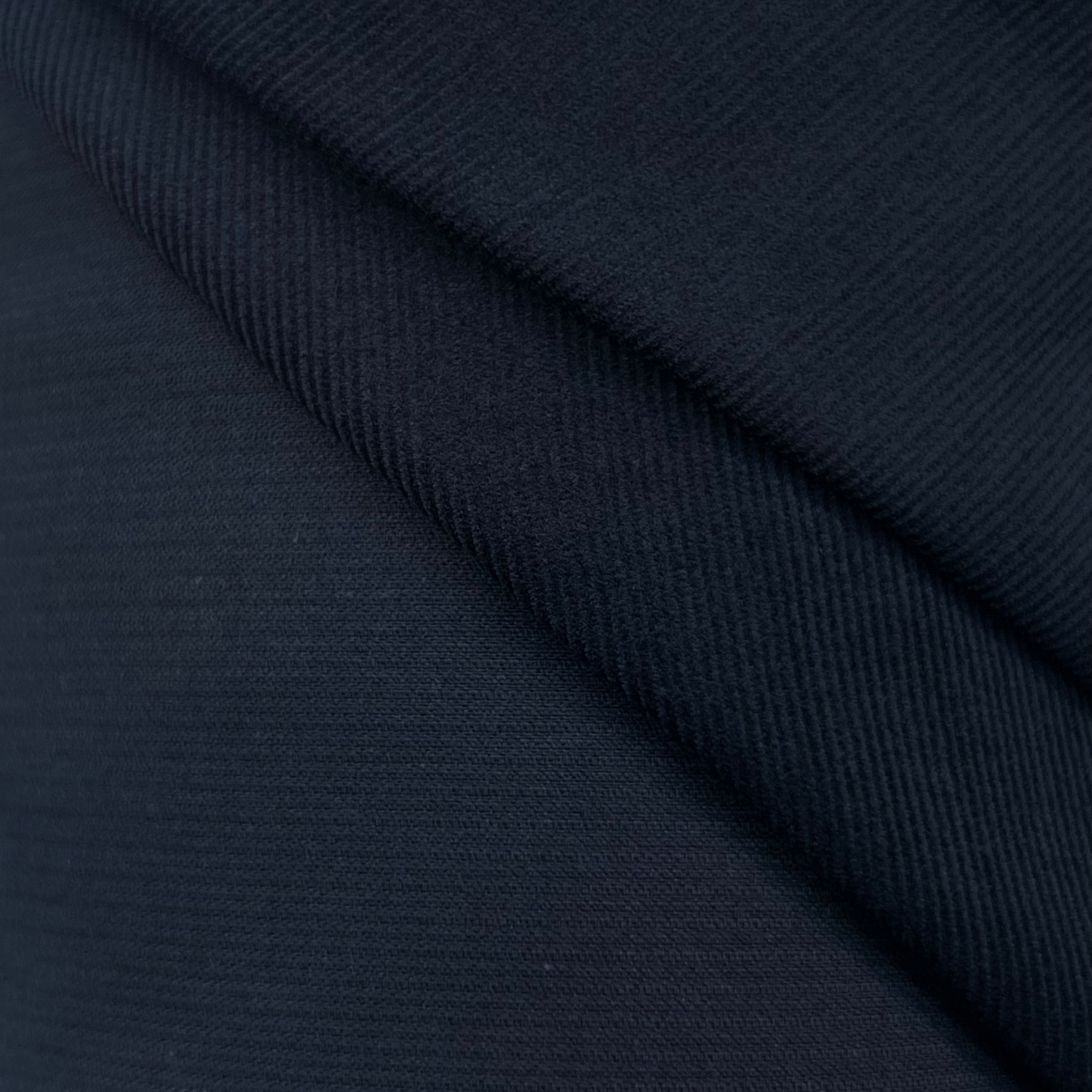 Navy 100% Cotton Corduroy Material for Apparel | GR002 C29