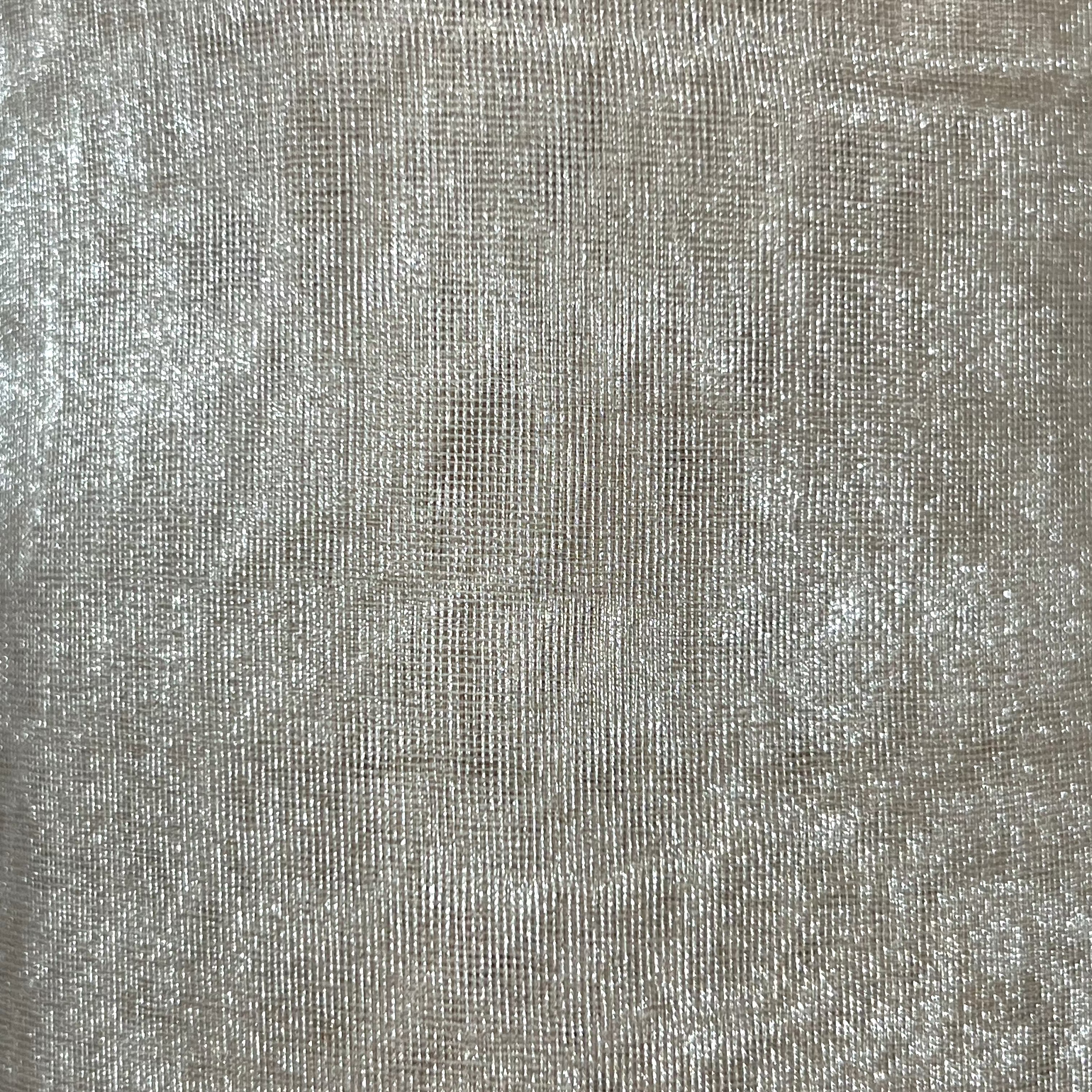 Metallic Organza Sheer Fabric for Gowns | AE026 AI/3138