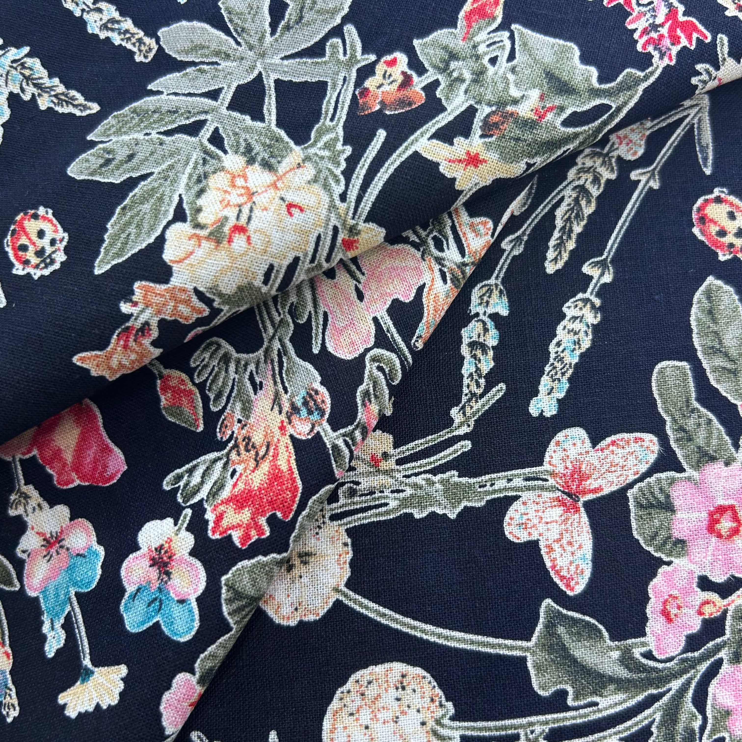 Linen & Viscose Print PH056 7098