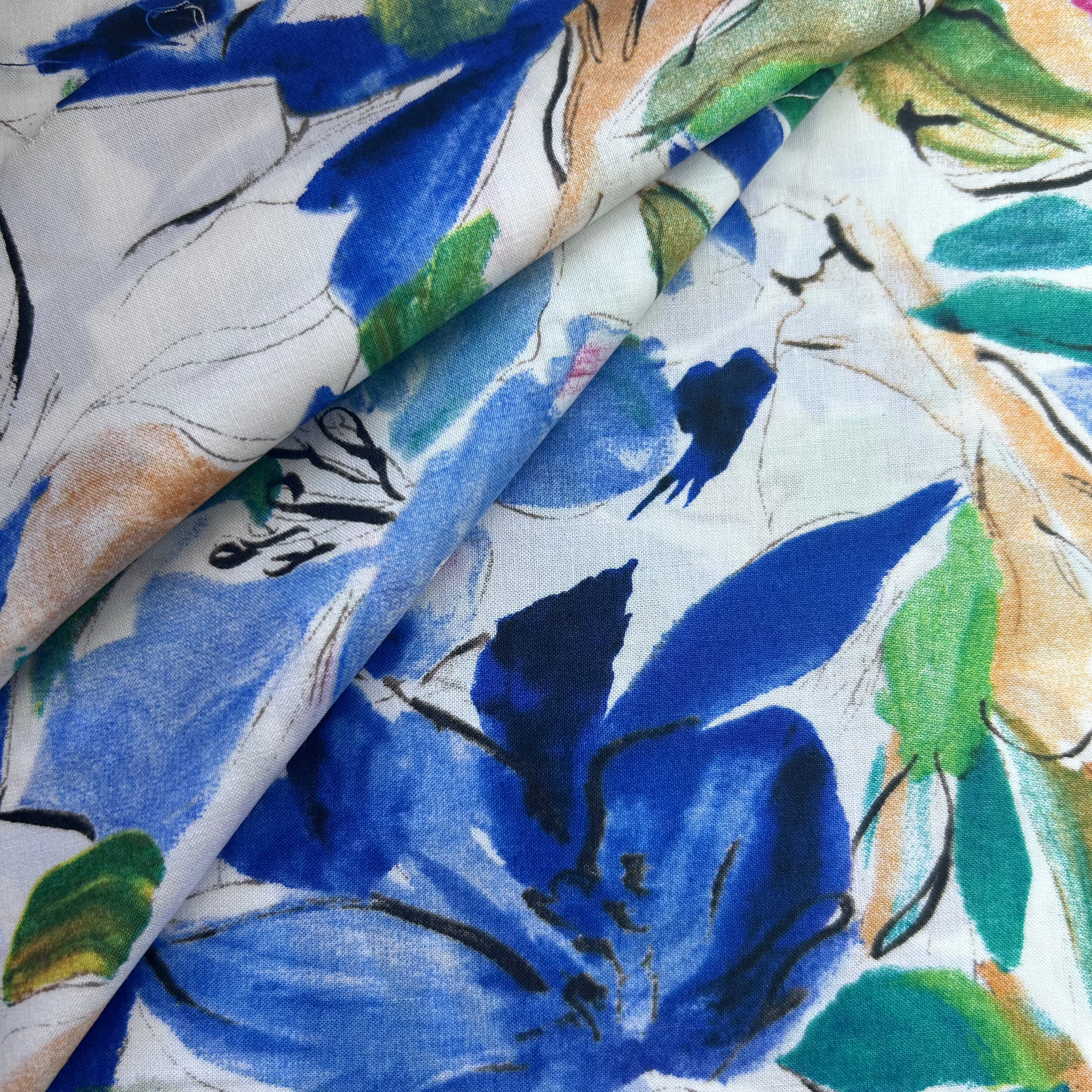 Pima Cotton Lawn Print PH058 SI0278