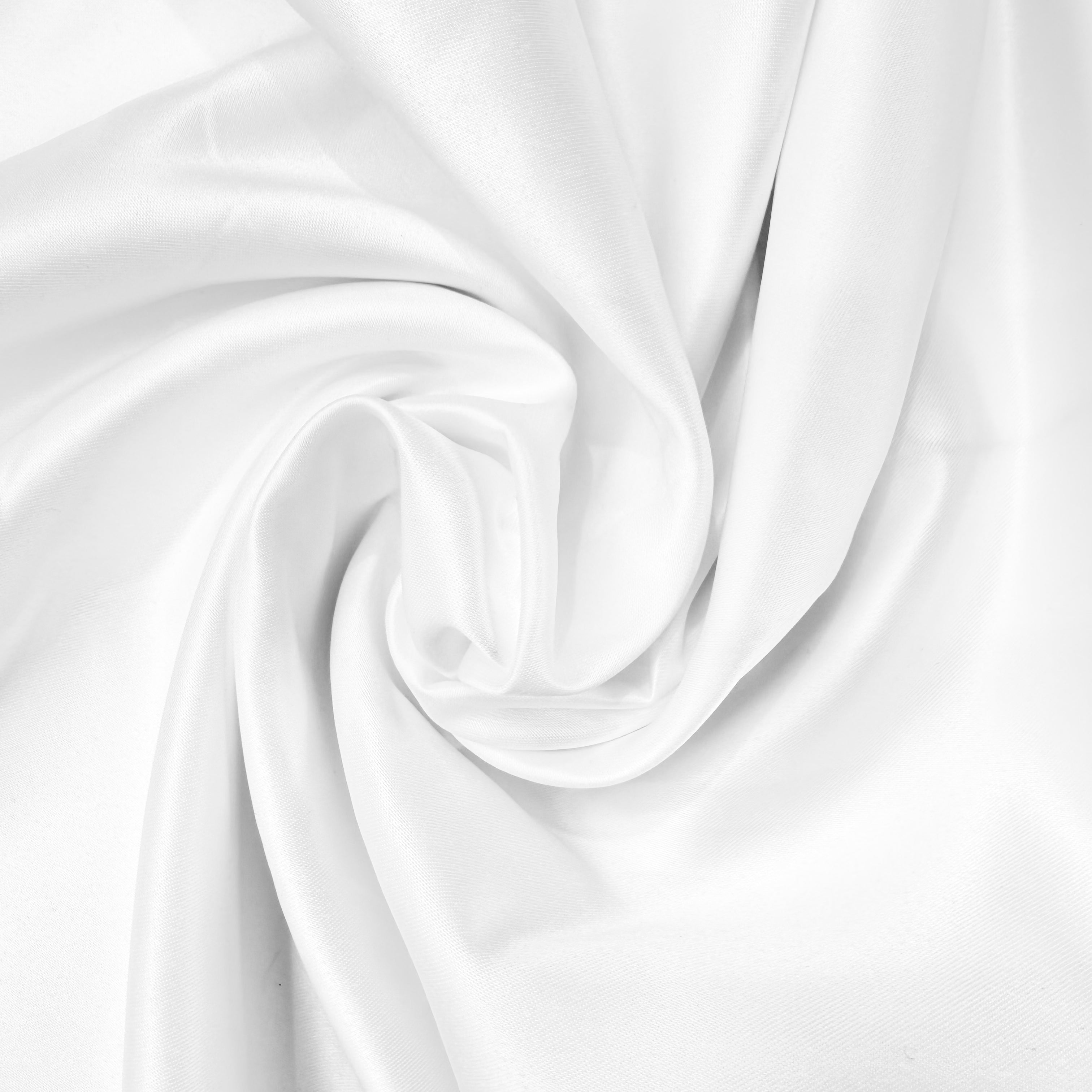 White Satin Fabric – 5m Viscose Rayon | SALEXM75