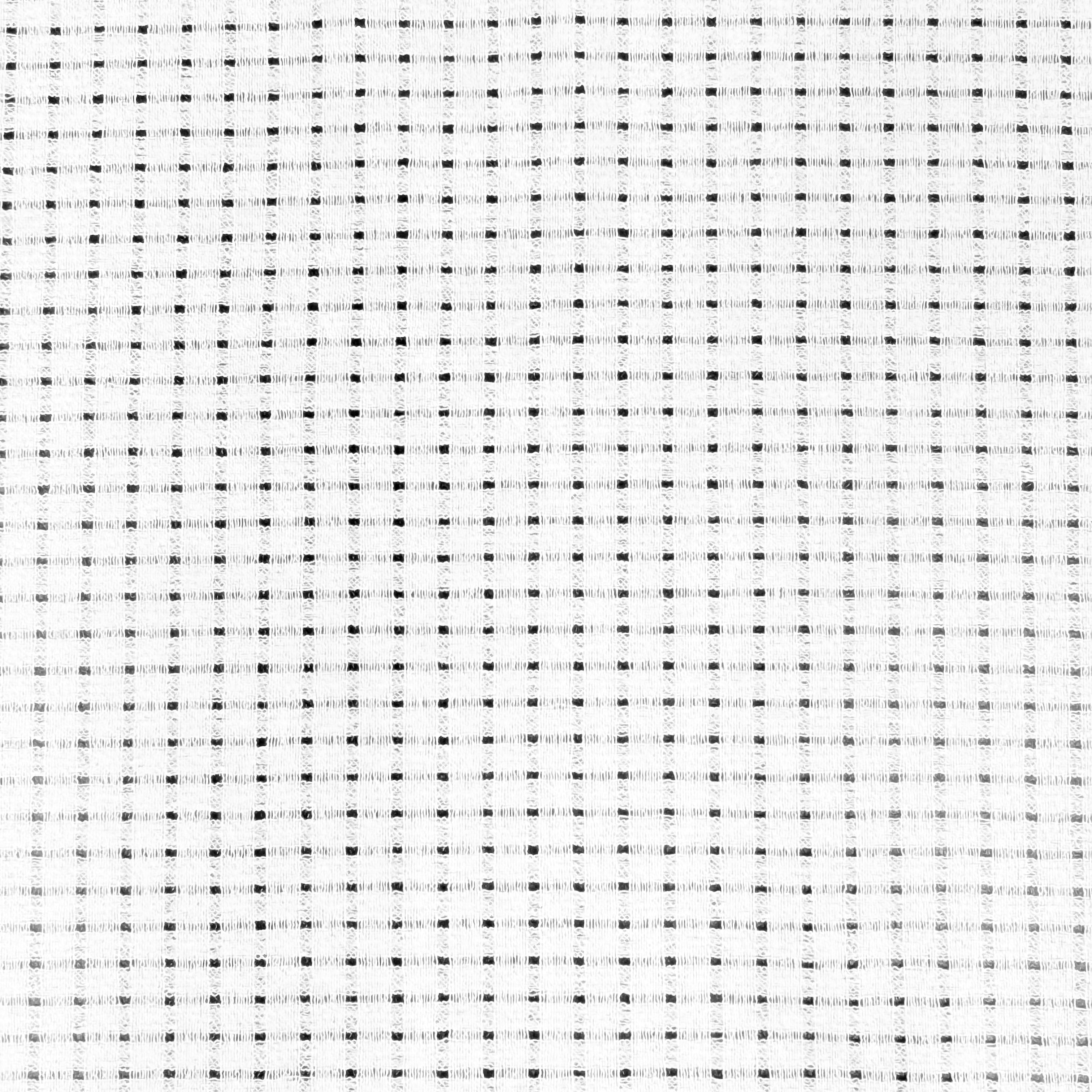 White Small Checked Polyester | SALEXM76