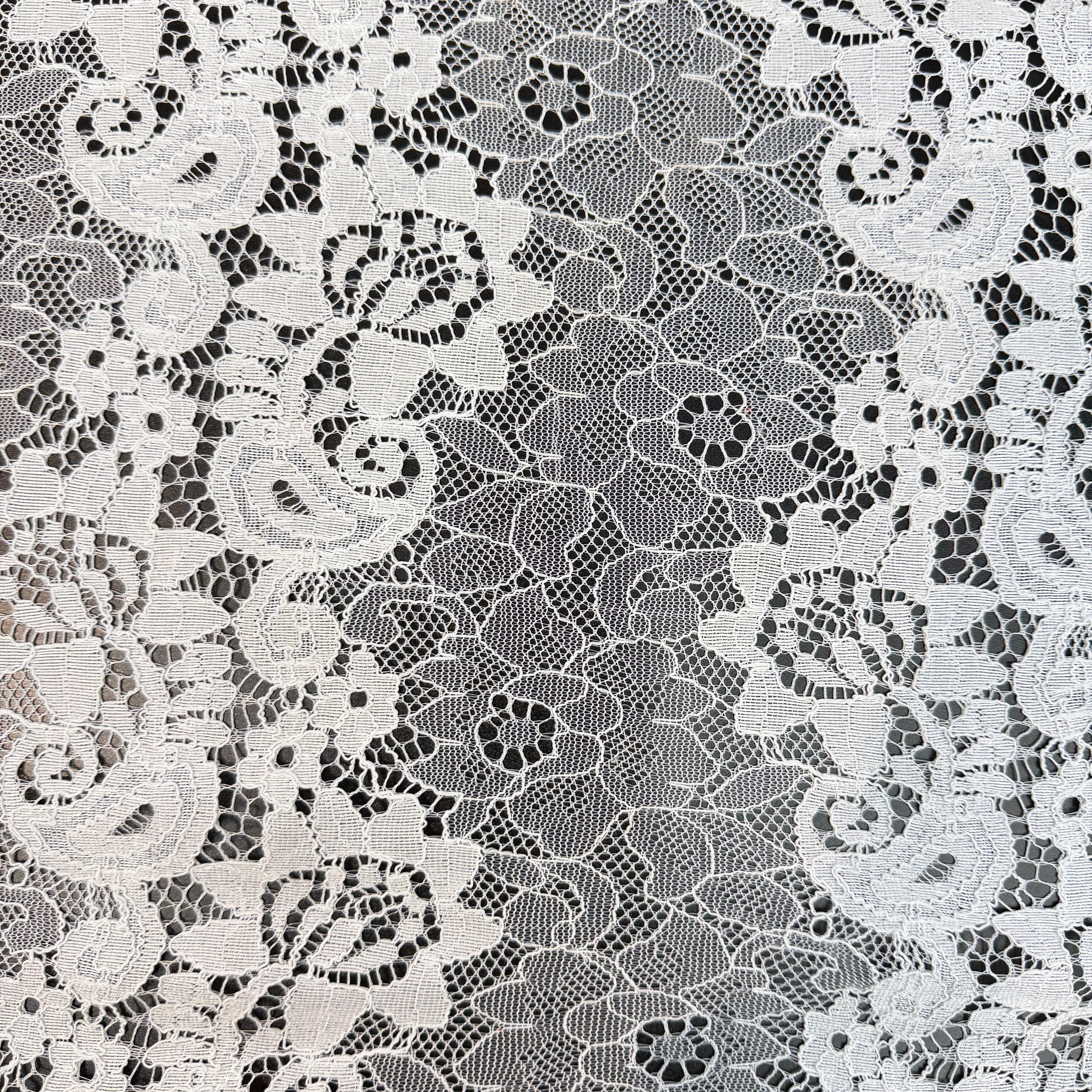 White Lace Fabric | SALEXM140