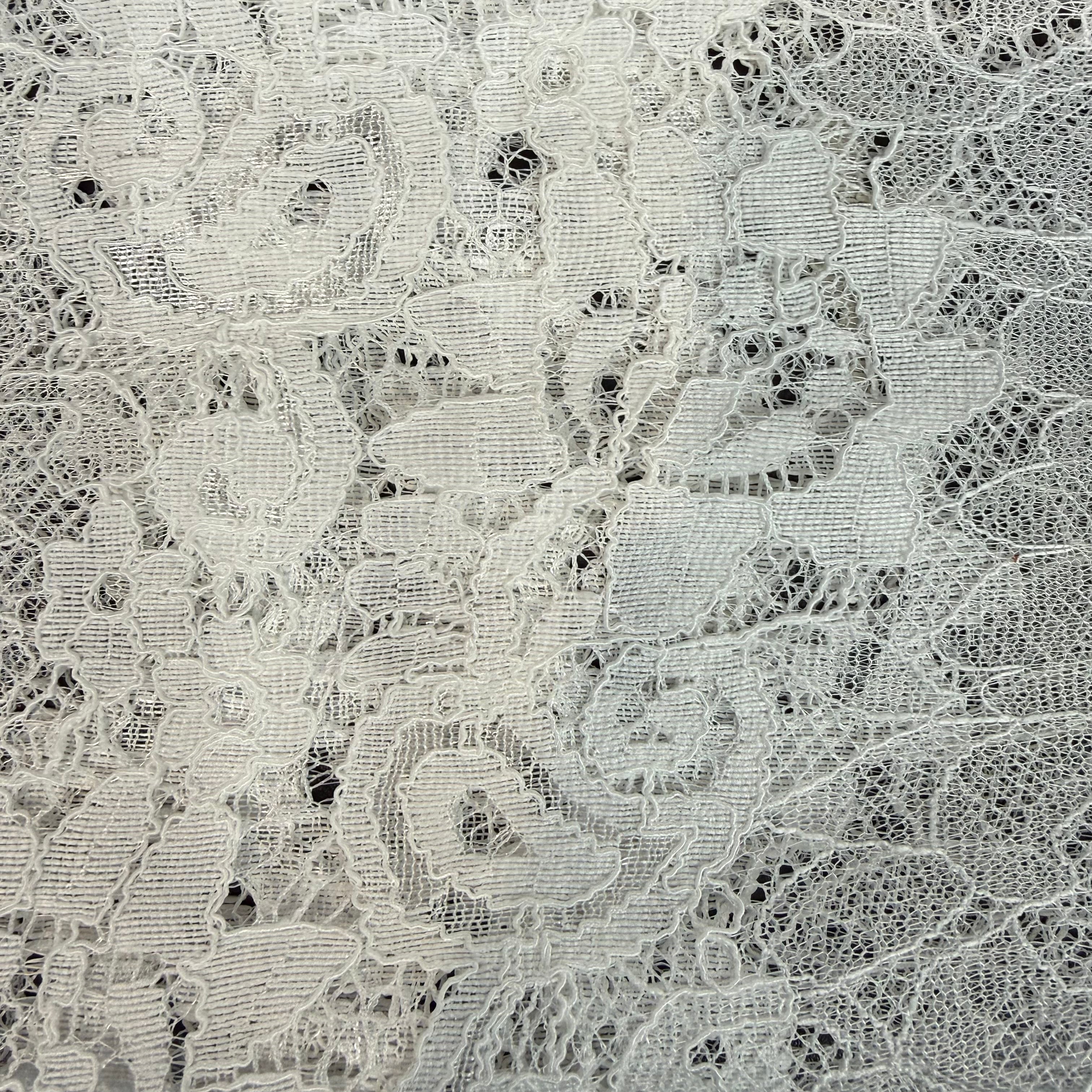 White Lace Fabric | SALEXM140