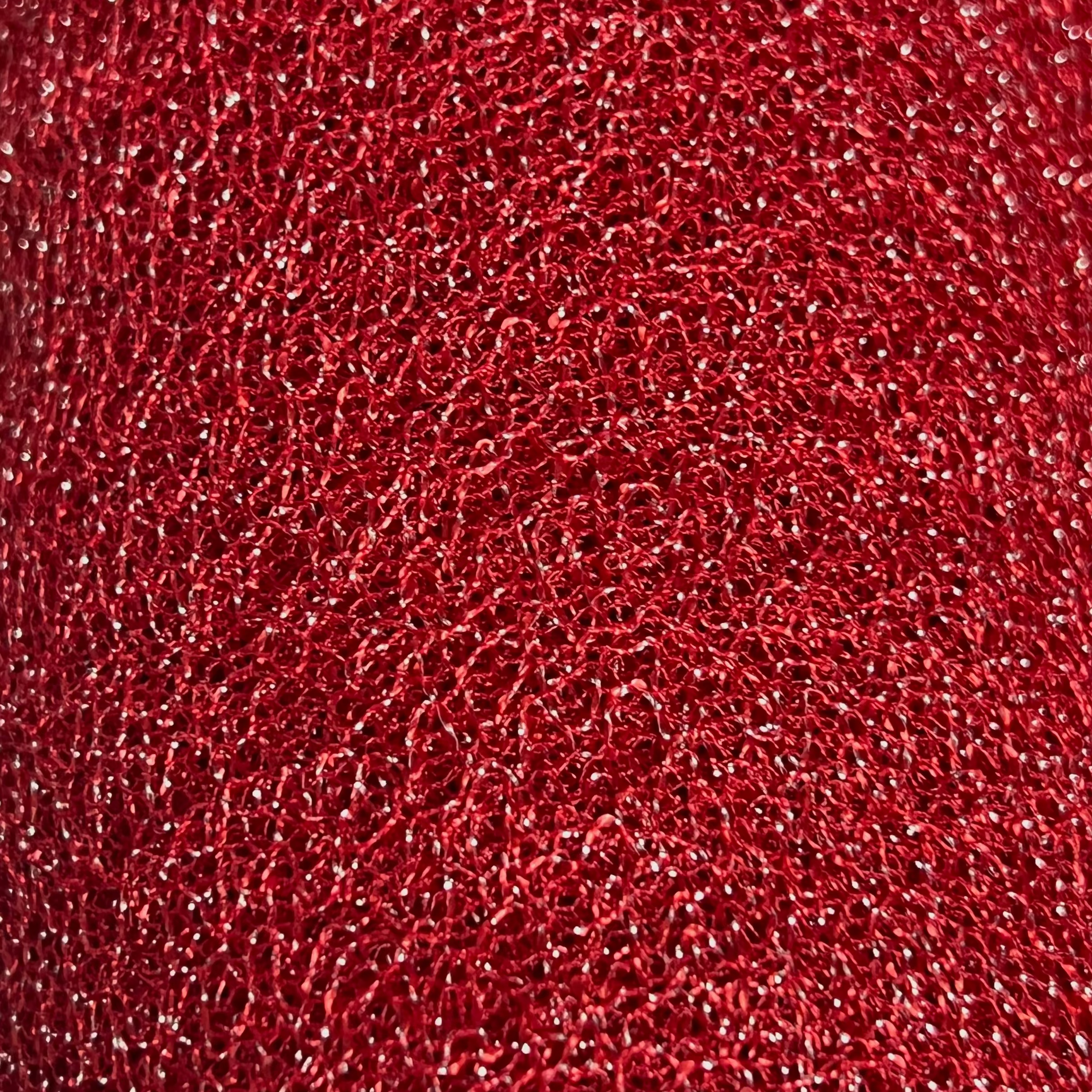 Metallic Mesh Fabric Durable Shimmering Textile | AE021 AI/9514