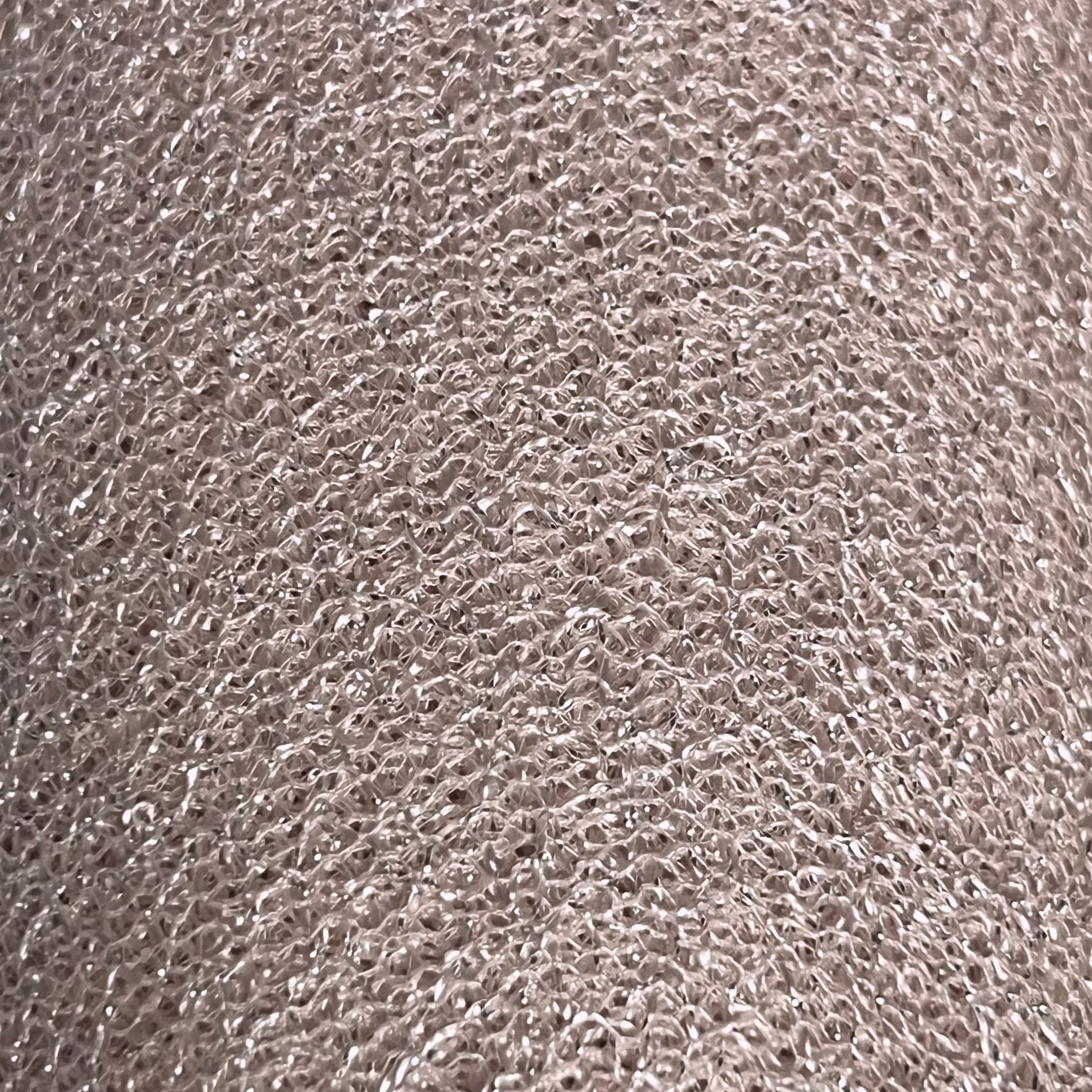 Metallic Mesh Fabric Durable Shimmering Textile | AE021 AI/9514