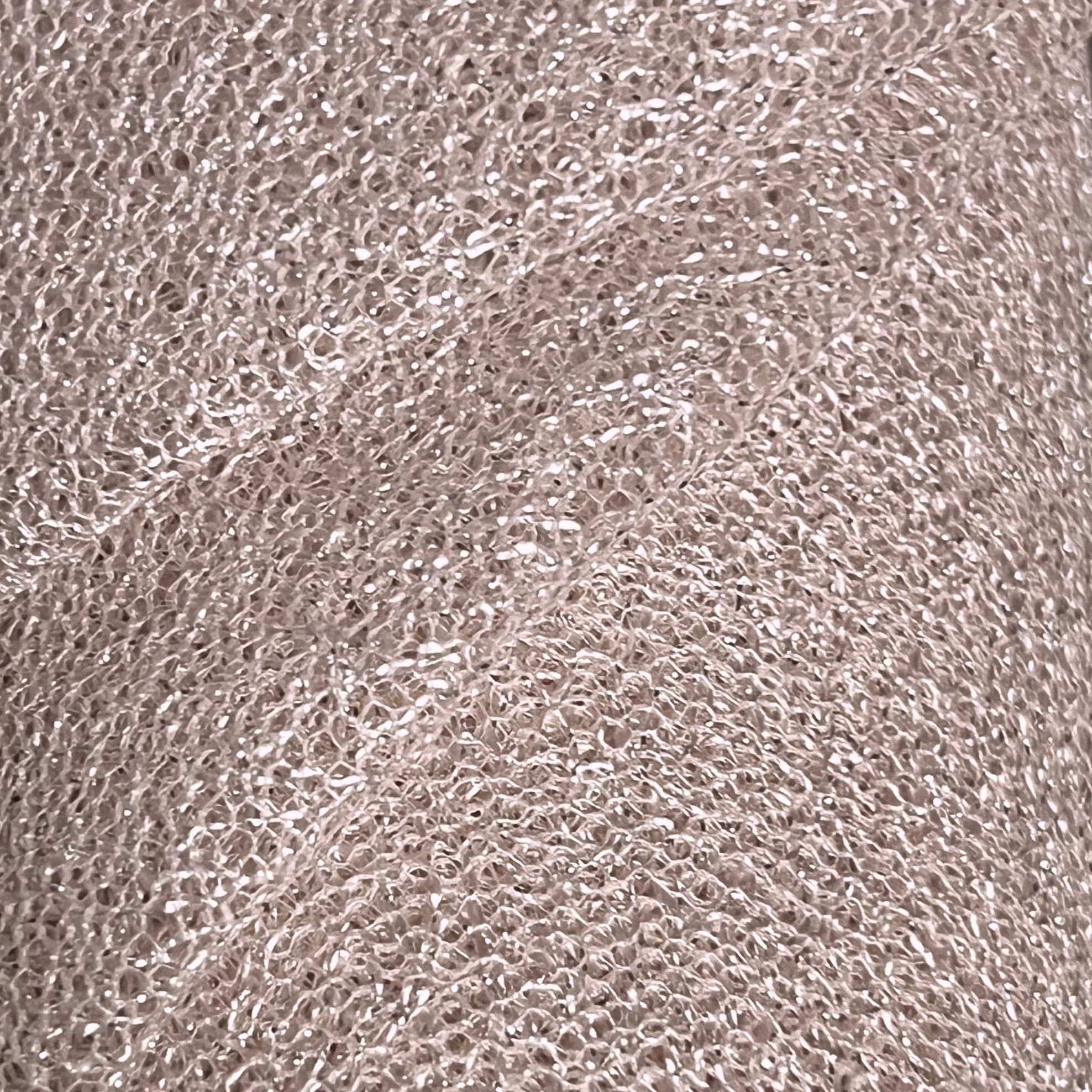 Metallic Mesh Fabric Durable Shimmering Textile | AE021 AI/9514