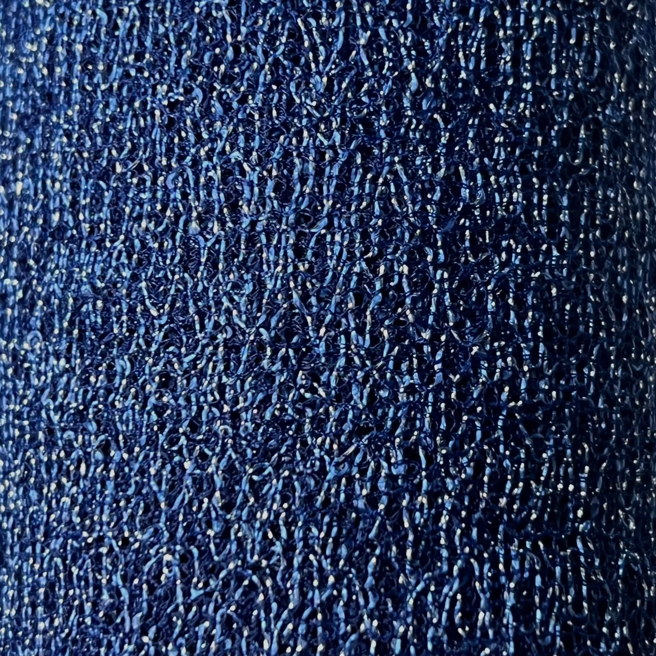 Metallic Mesh Fabric Durable Shimmering Textile | AE021 AI/9514