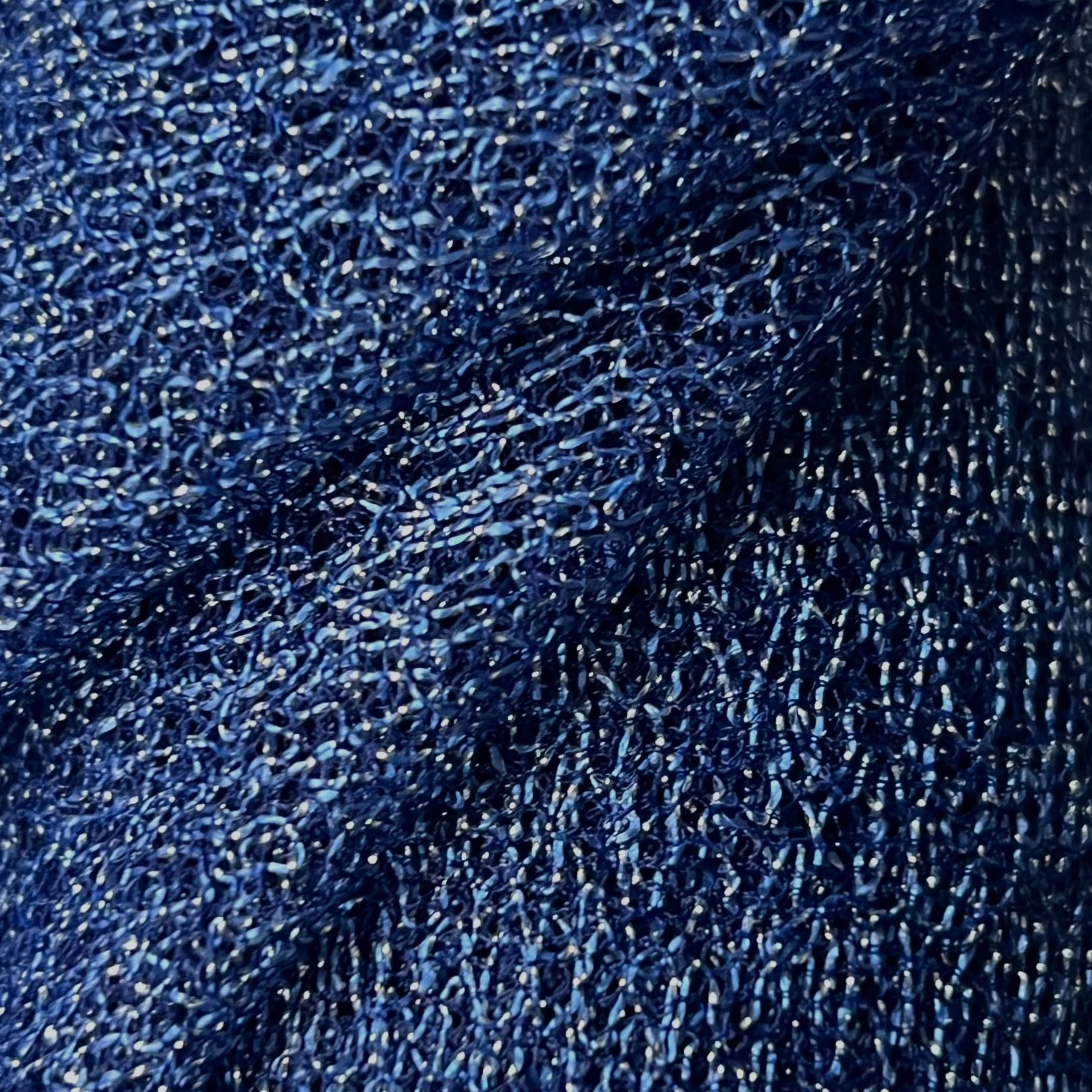 Metallic Mesh Fabric Durable Shimmering Textile | AE021 AI/9514