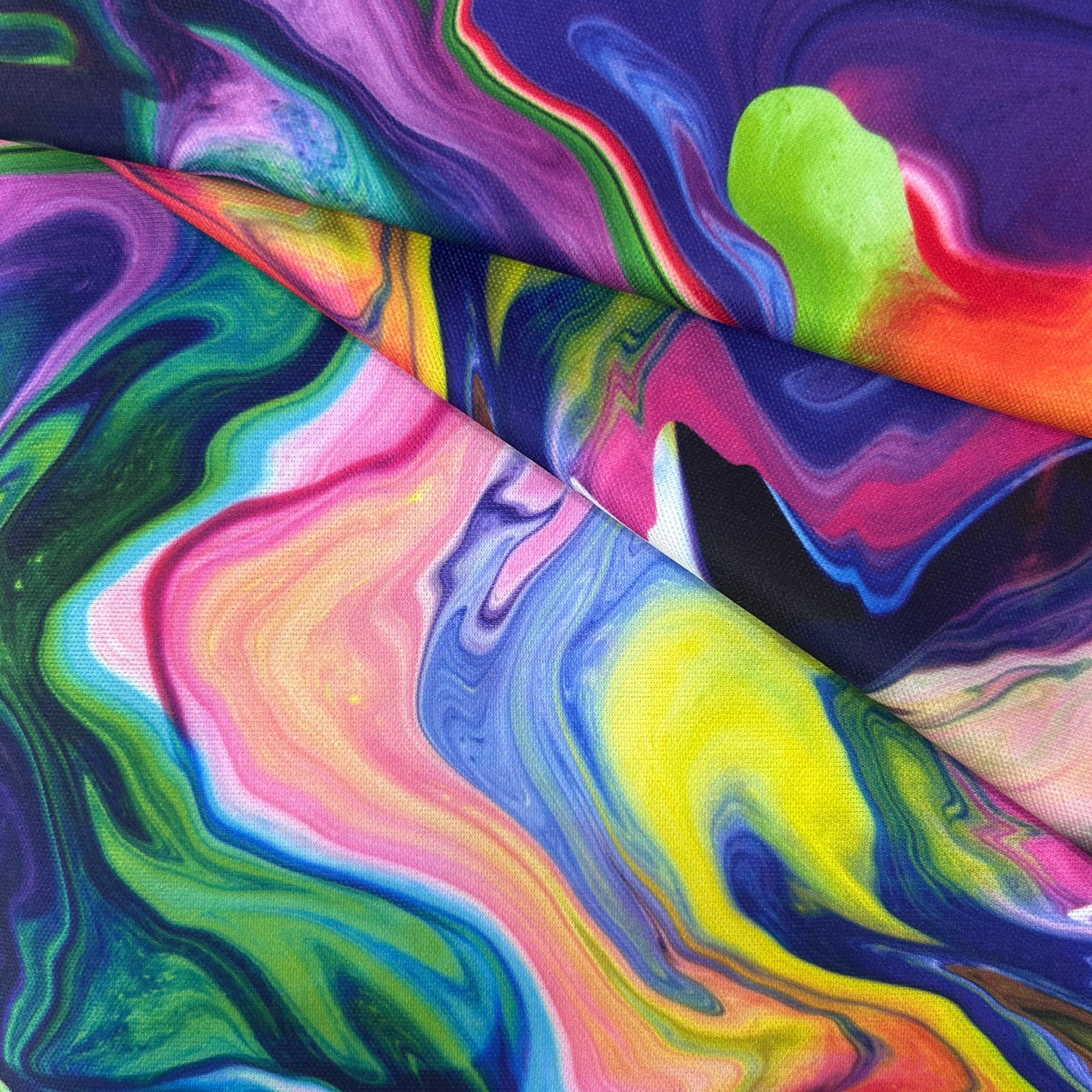 Polyester Jersey Printed Abstract NB036 20841